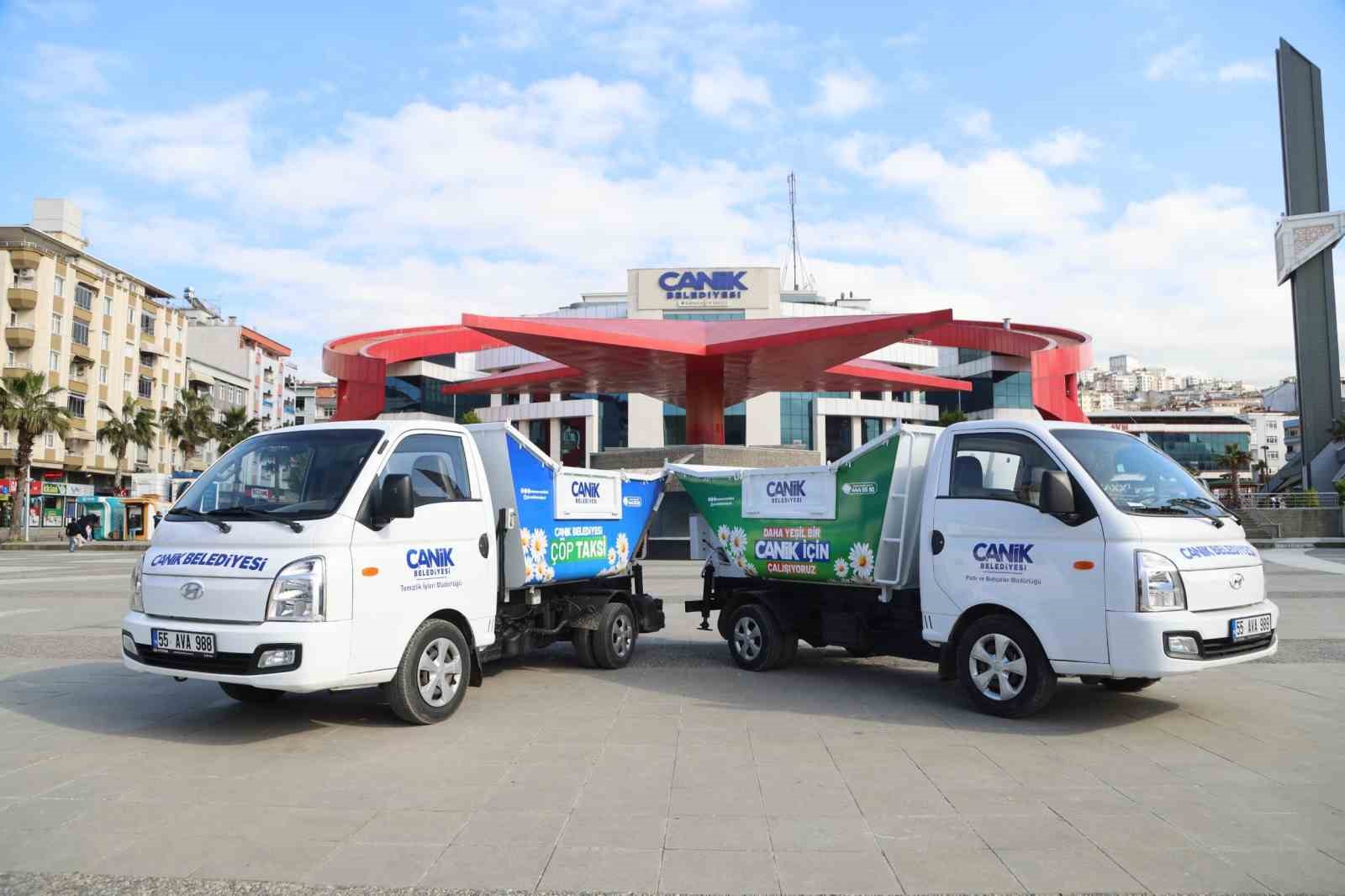 Canik’te araç filosu büyüyor
