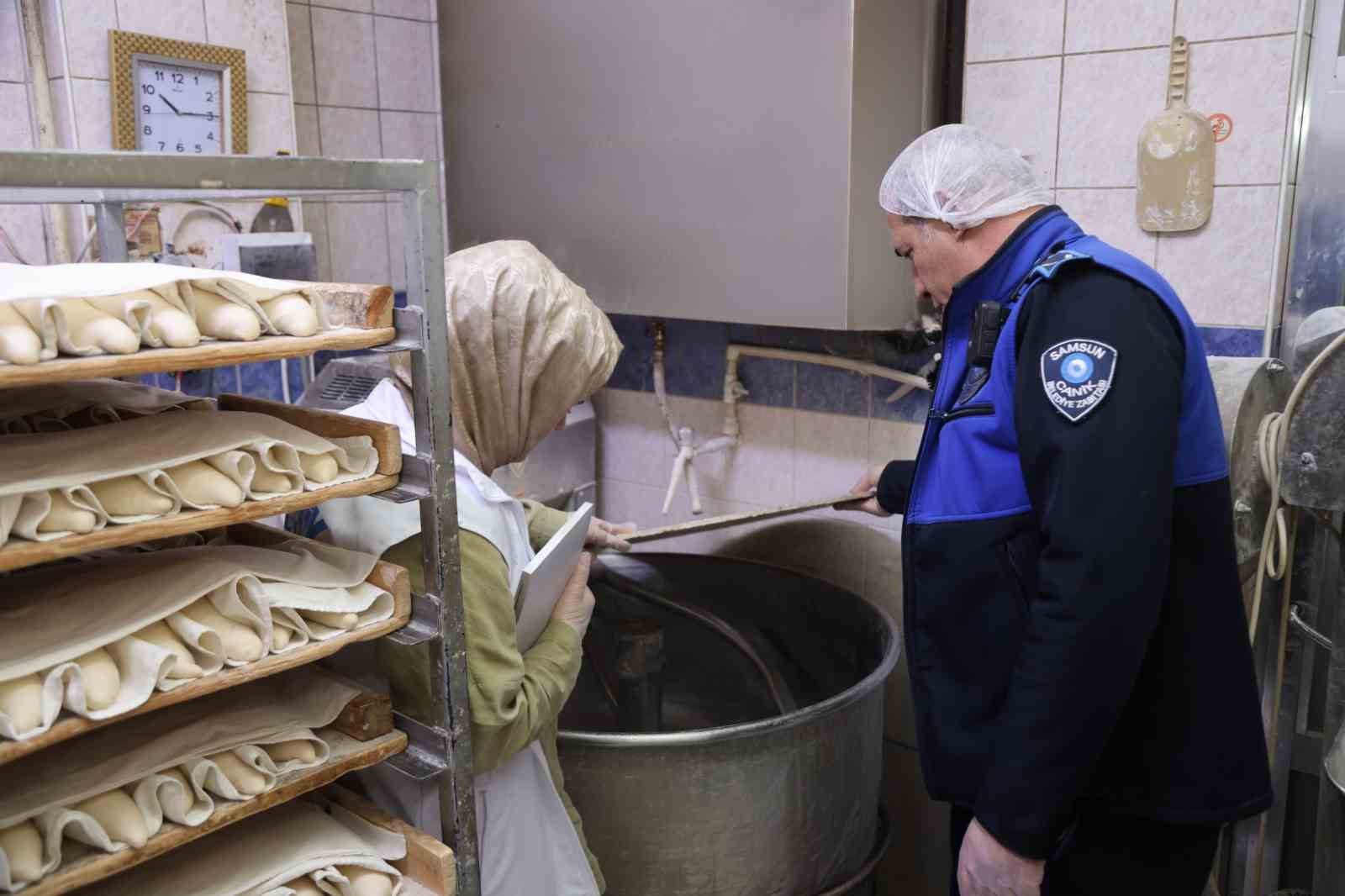 Canik’te fırınlara Ramazan denetimi
