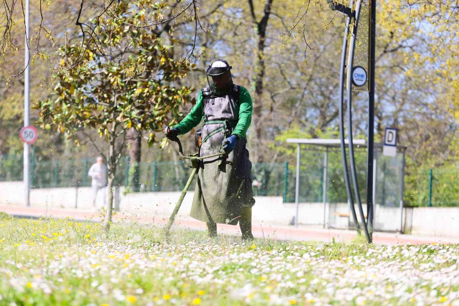 Canik’te parklar yaza hazırlanıyor
