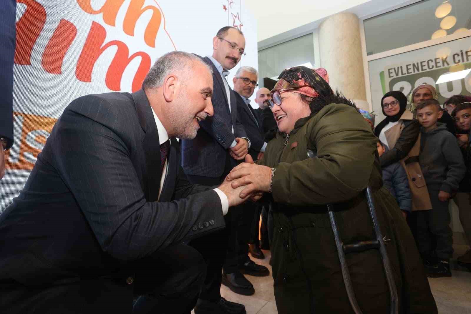 Canik’te Ramazan bayramı bayramlaşması
