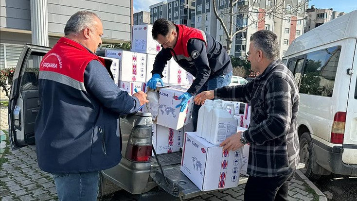 Çarşamba Ovası’nda kokarcayla mücadele
