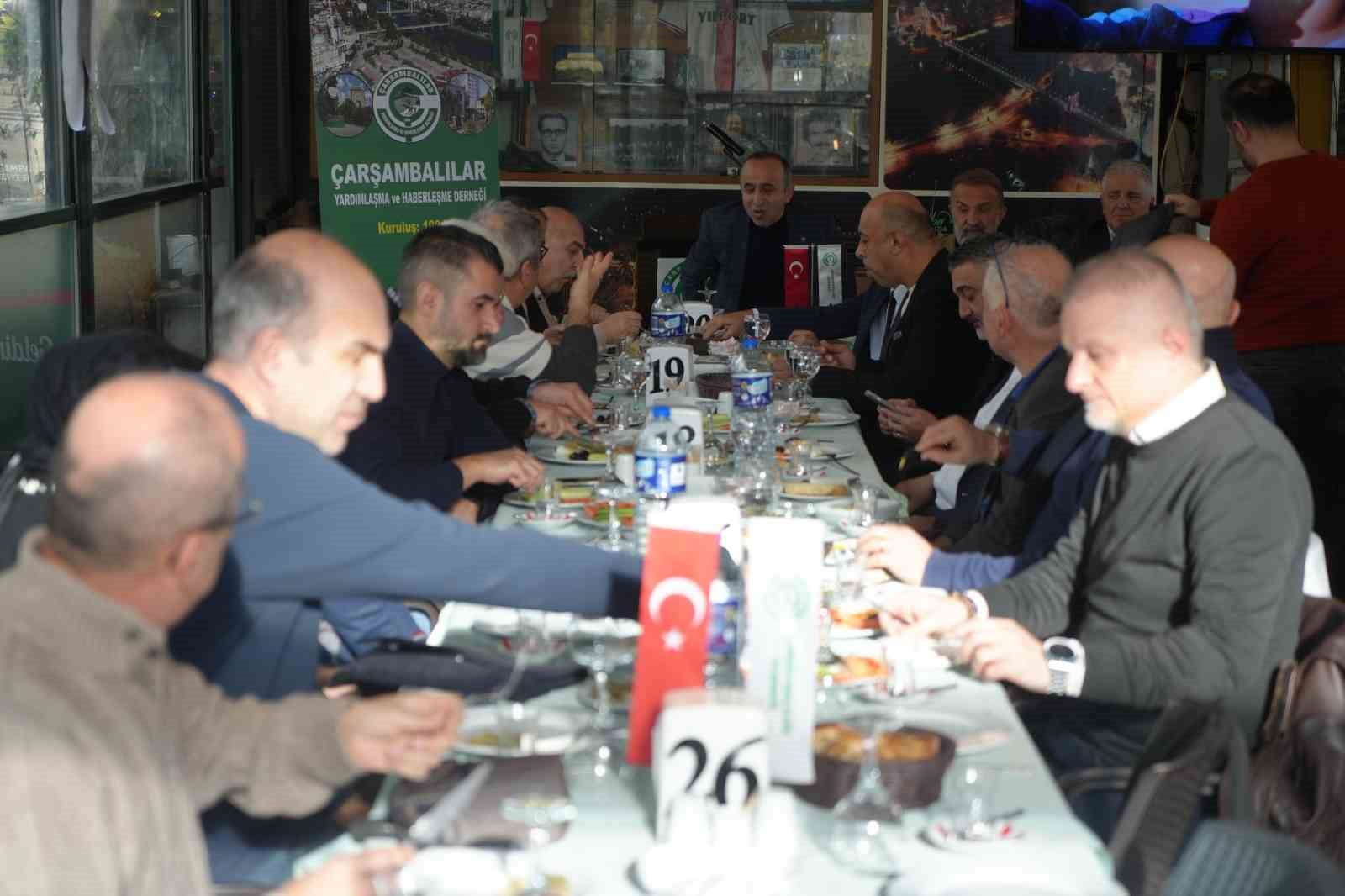 Çarşambalı akademisyenler ortak projeler için aynı sofrada buluştu
