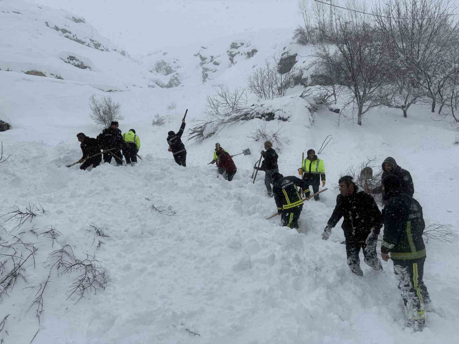 Çatak’ta çığ faciası: Kayıp kadın kurtarıldı
