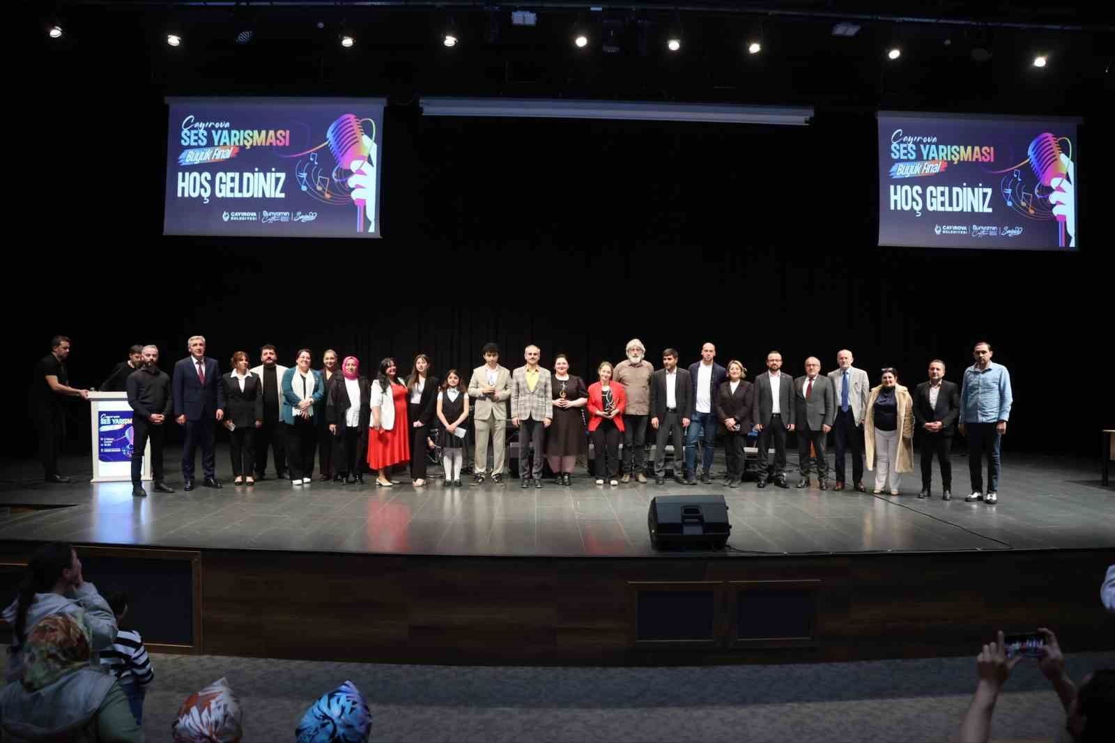 Çayırova’da ilk kez düzenlenen ses yarışmasında şampiyon belli oldu
