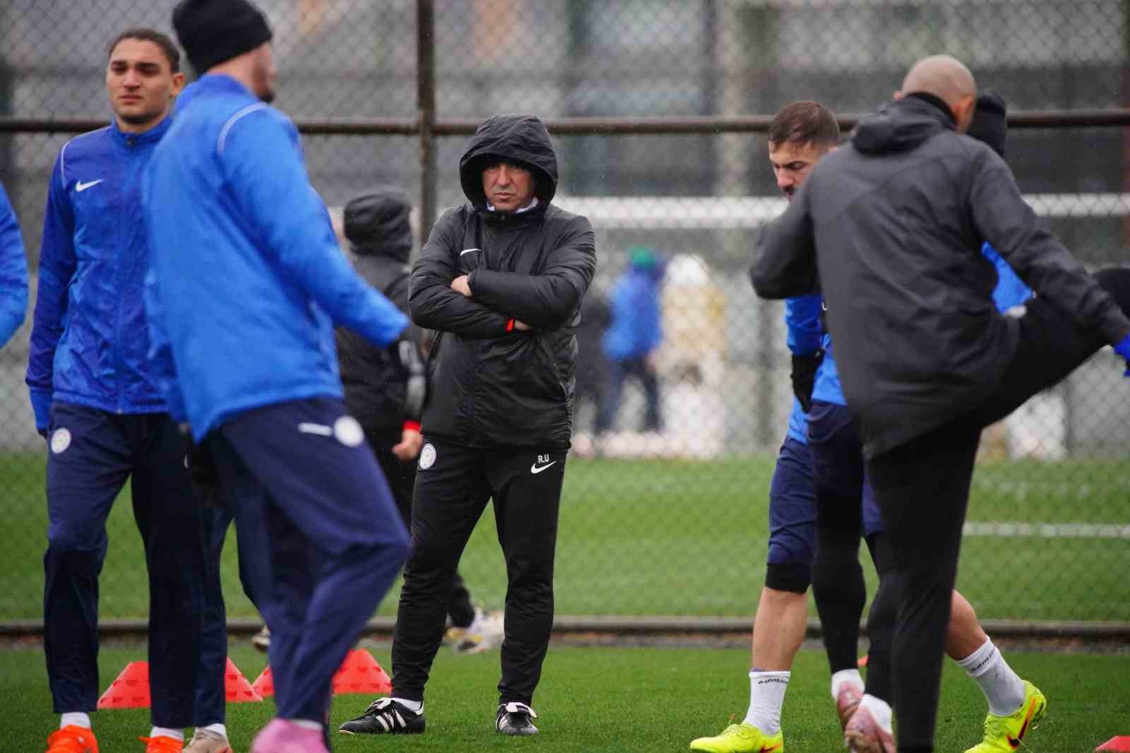 Çaykur Rizespor, Kasımpaşa maçı hazırlıkları sürdürdü
