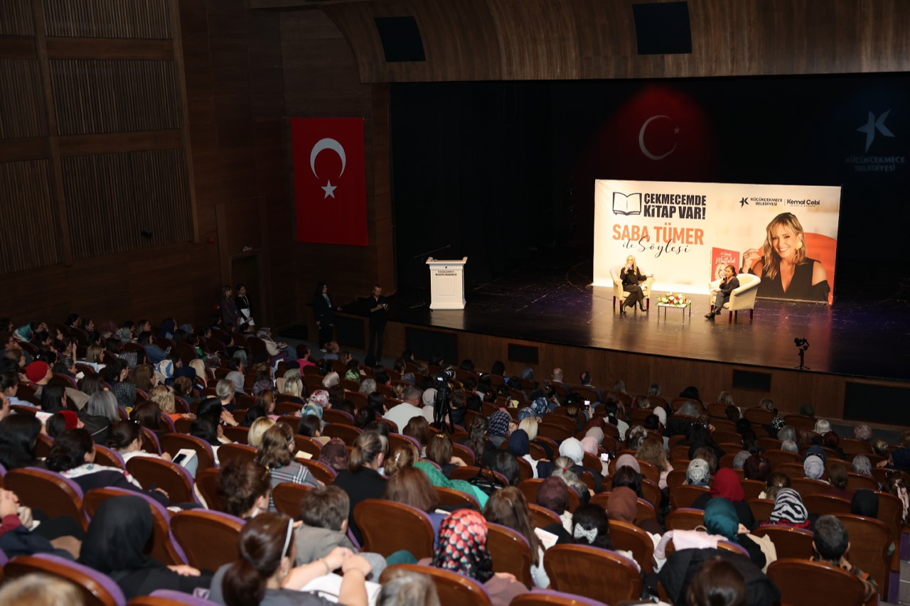 Çekmecem’de Kitap Var’ın Konuğu Saba Tümer oldu
