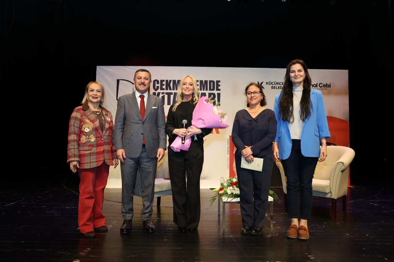 Çekmecem’de Kitap Var’ın Konuğu Saba Tümer oldu
