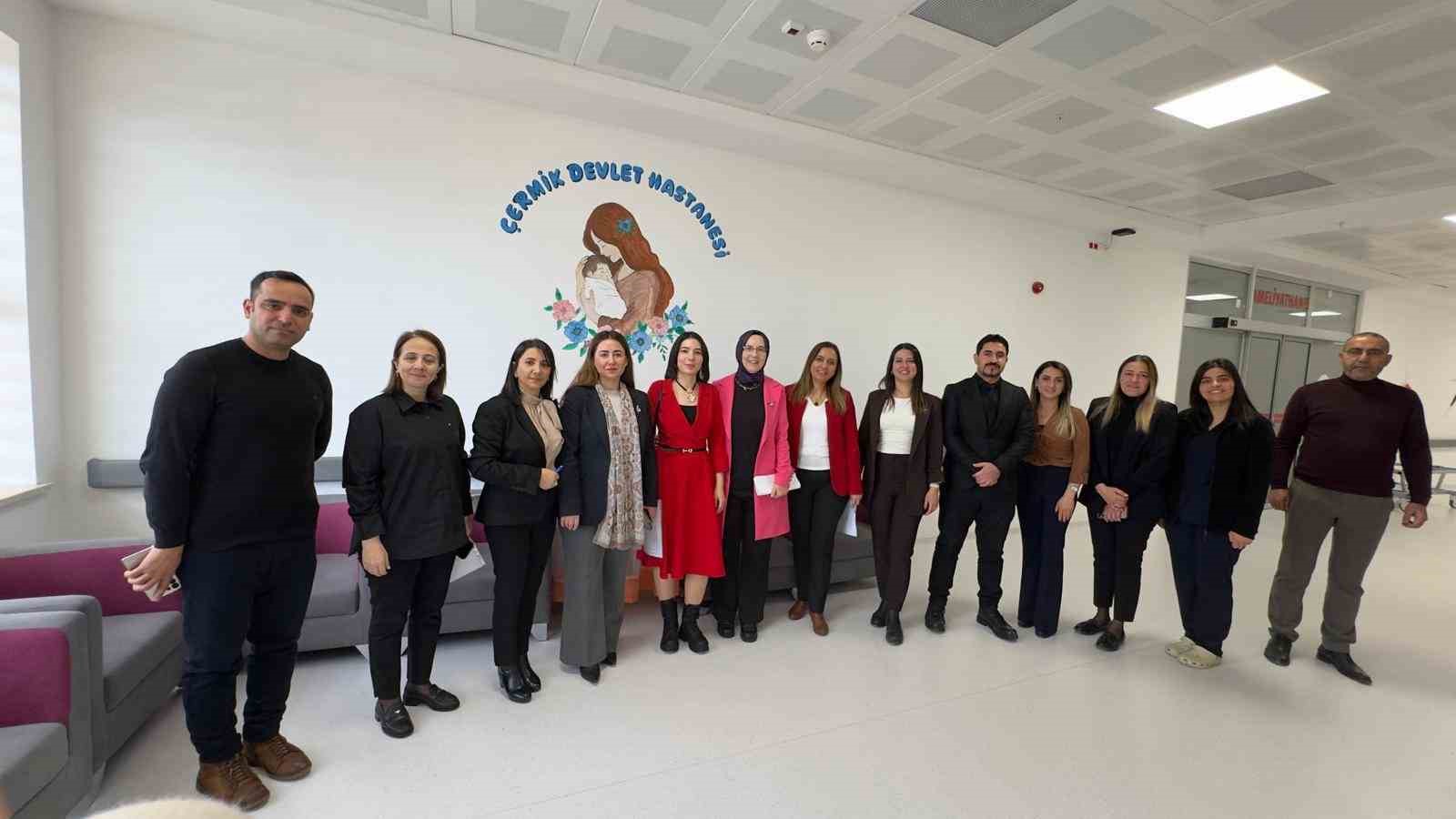 Çermik Devlet Hastanesi Anne Dostu Hastane ünvanı aldı
Çermik Devlet Hastanesi Anne Dostu Hastane ünvanı aldı