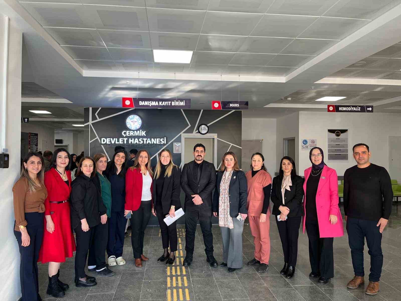 Çermik Devlet Hastanesi Anne Dostu Hastane ünvanı aldı
Çermik Devlet Hastanesi Anne Dostu Hastane ünvanı aldı
