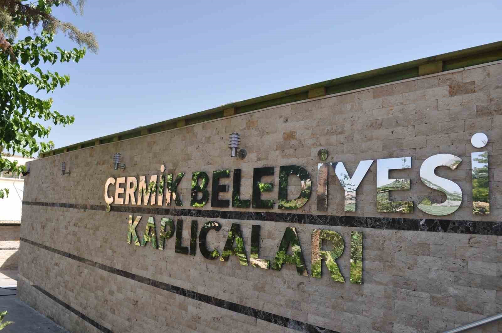 Çermik kaplıcaları ziyaretçilerini ağırlıyor
