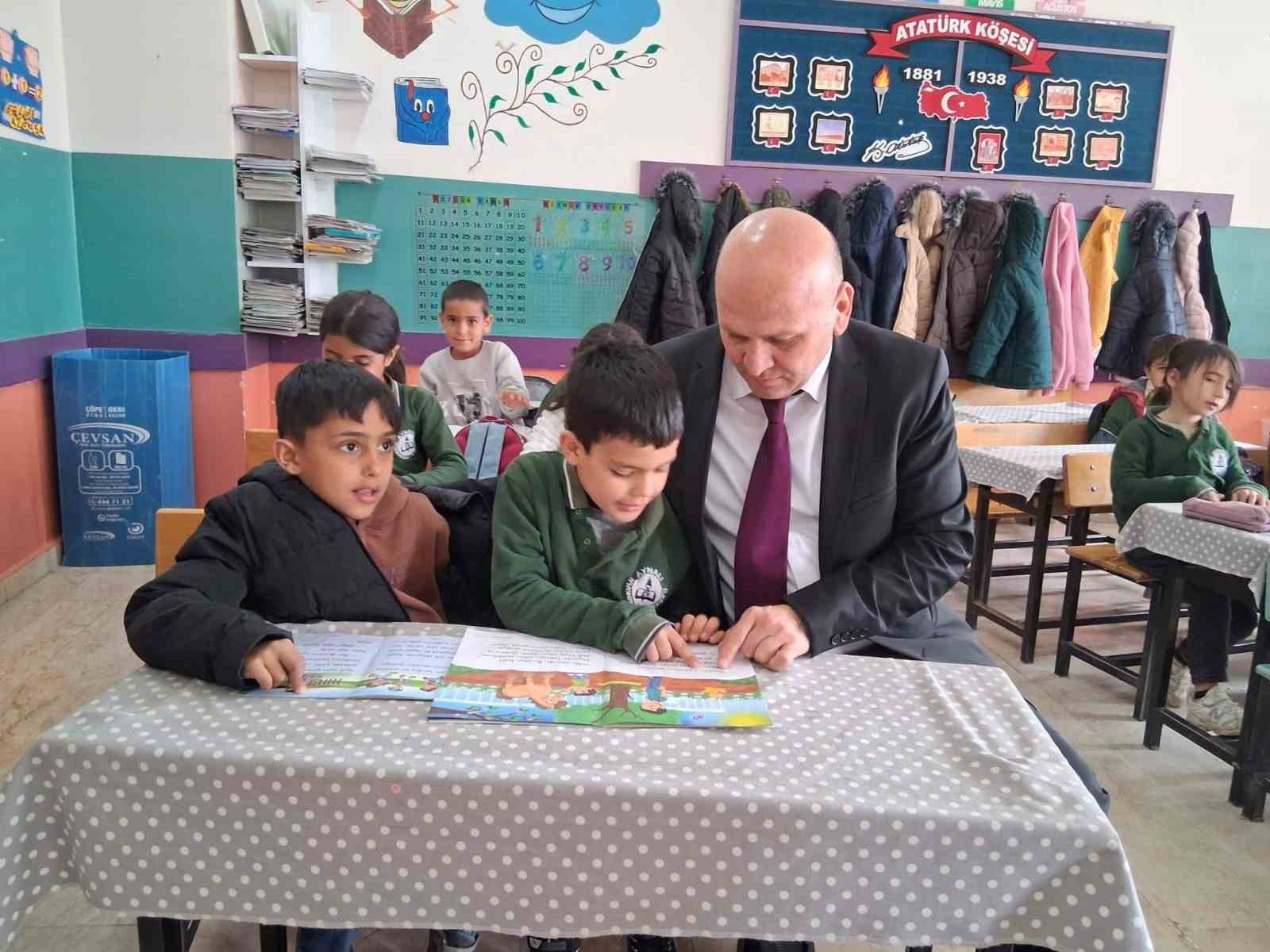 Çermik Milli Eğitim Müdürü Baran okulları denetledi
