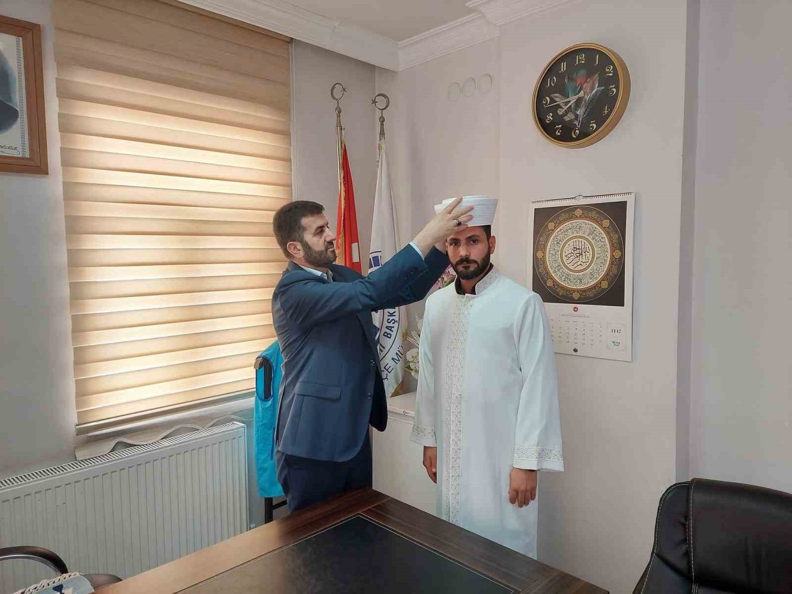 Çermik’e atanan din görevlileri göreve başladı
