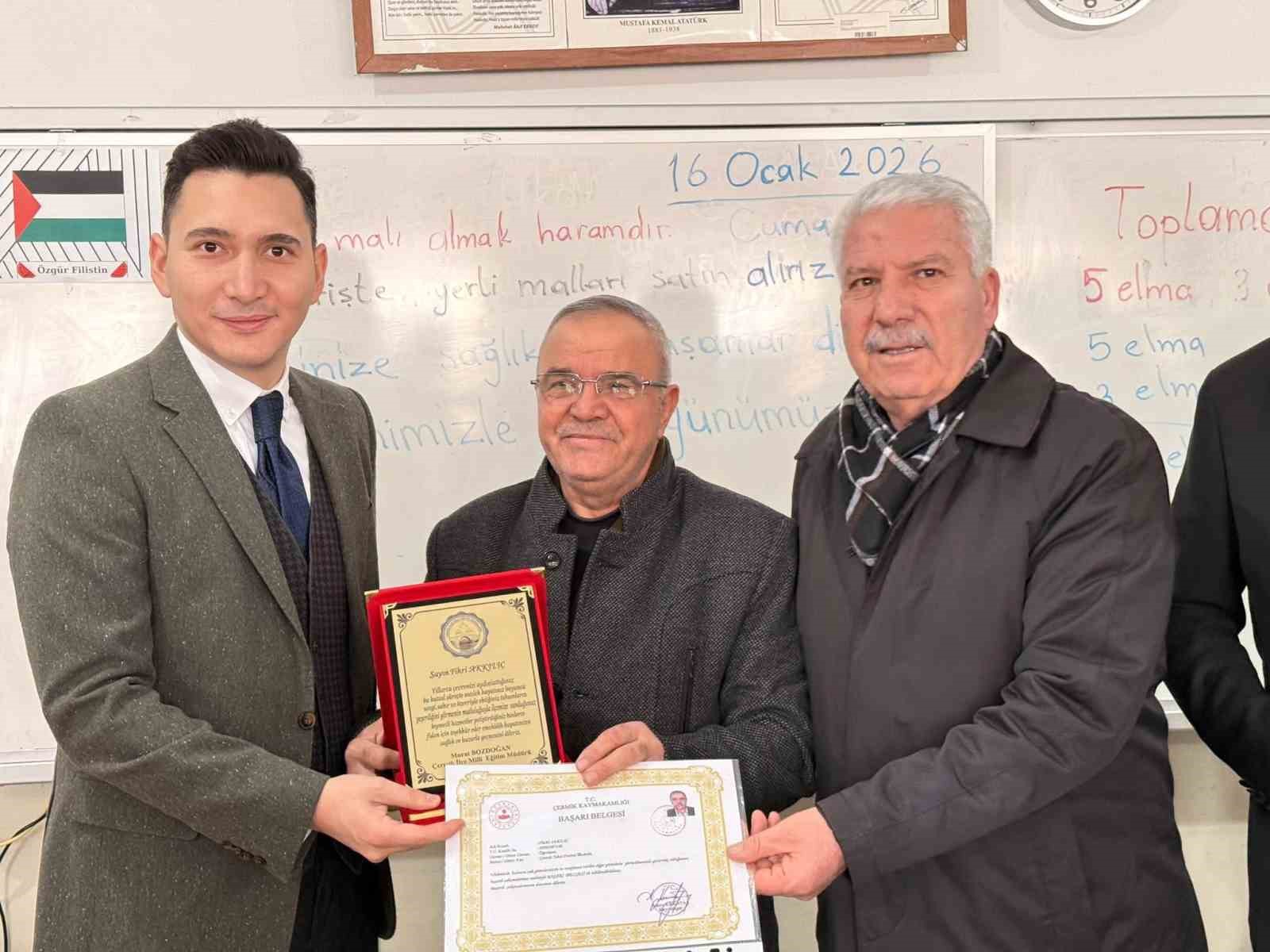 Çermik’te karne heyecanı
