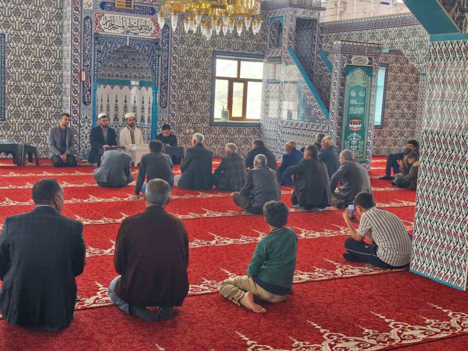 Çermik’te mevlit  programı düzenledi
