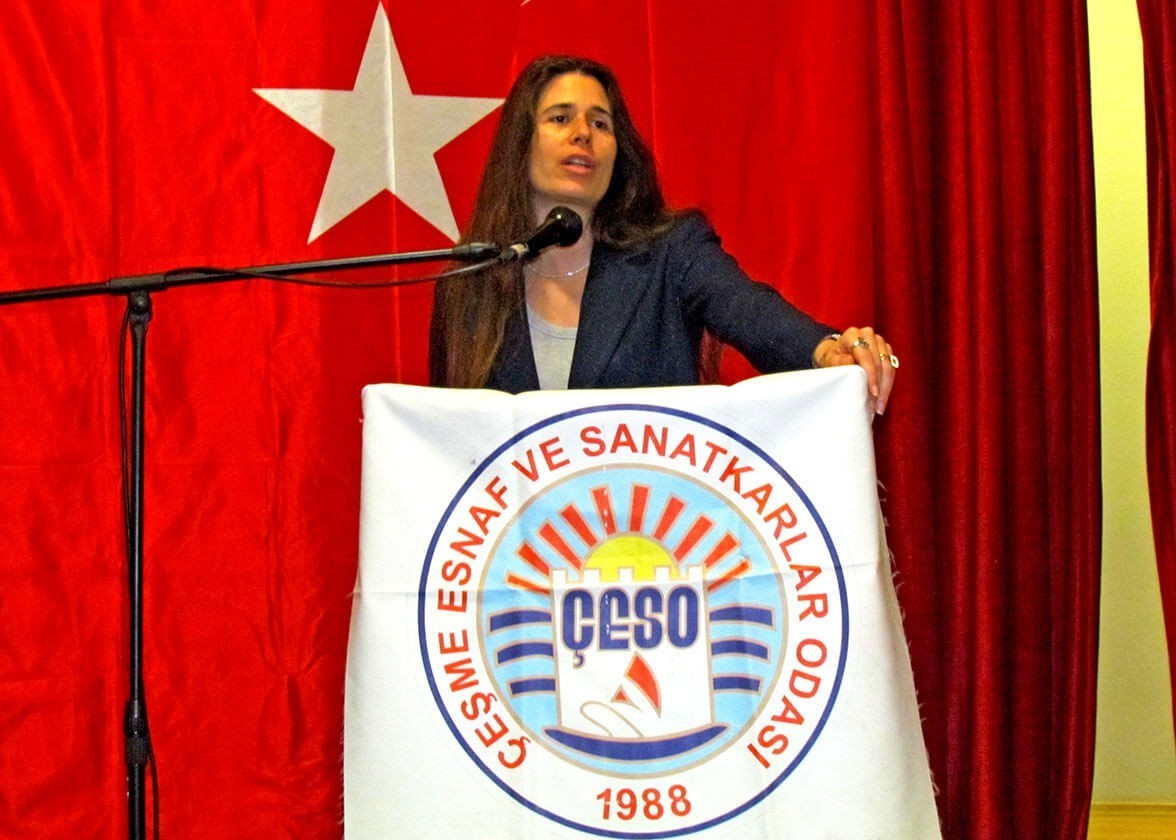 Çeşme Esnaf ve Sanatkârlar Odası’nda Osman Köfüncü dördüncü kez başkan seçildi
