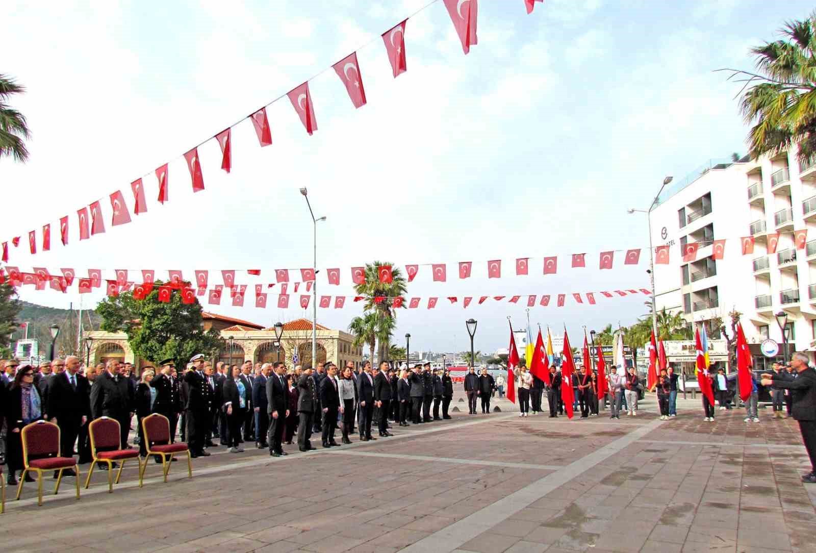 Çeşme’de 18 Mart Çanakkale Zaferi törenle anıldı
