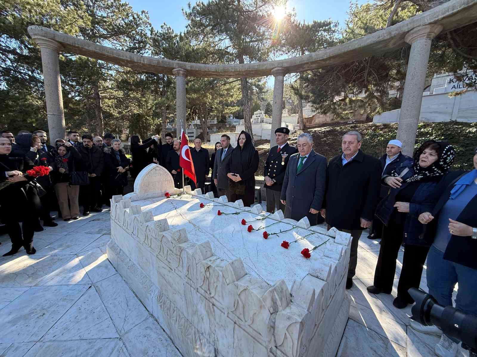 Çetinkaya, ölümünün 77’nci yıl dönümünde yad edildi
