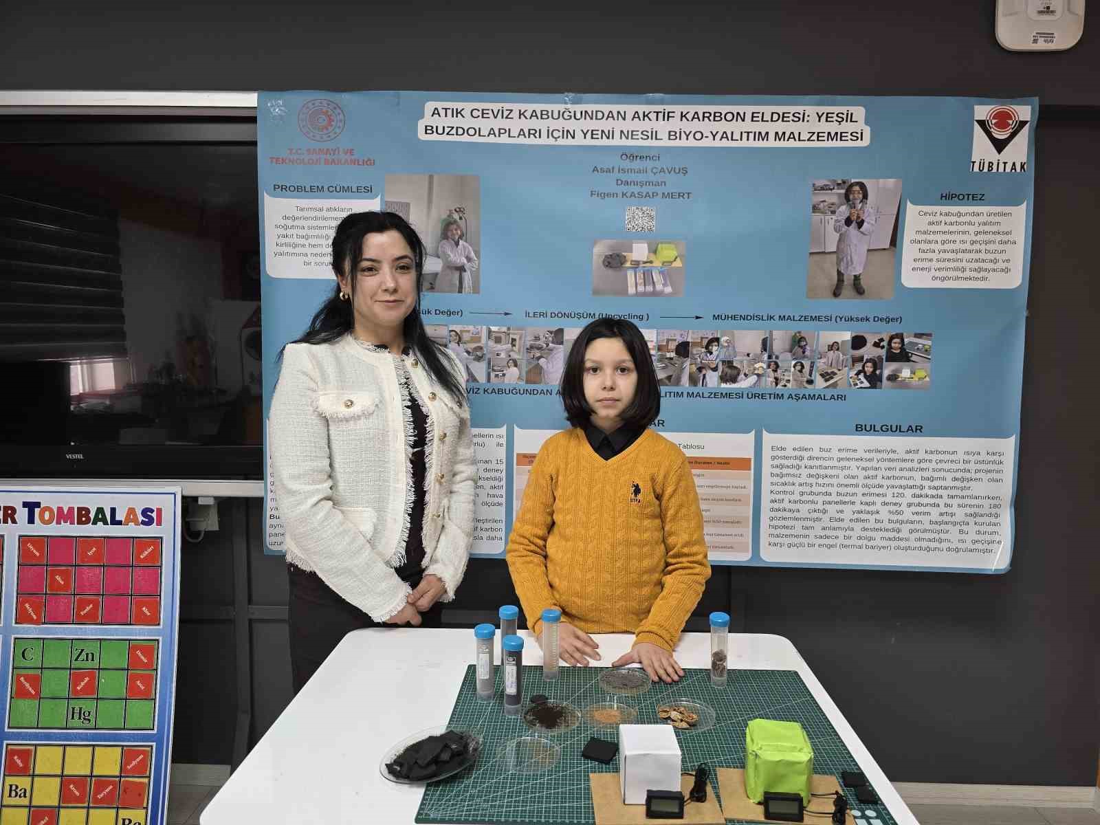 Ceviz kabuğundan yalıtım malzemesi geliştirdi, hedefinde Türkiye birinciliği var
