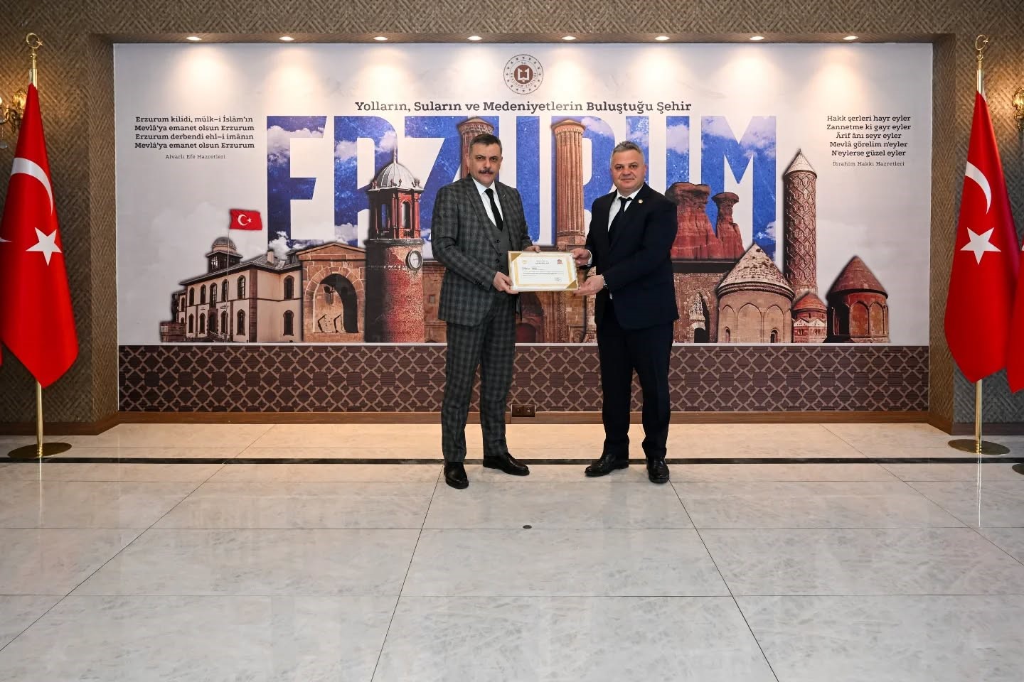 Çevre yatırımlarına yapılan desteğe başarı belgesi
Çevre yatırımlarına yapılan desteğe başarı belgesi