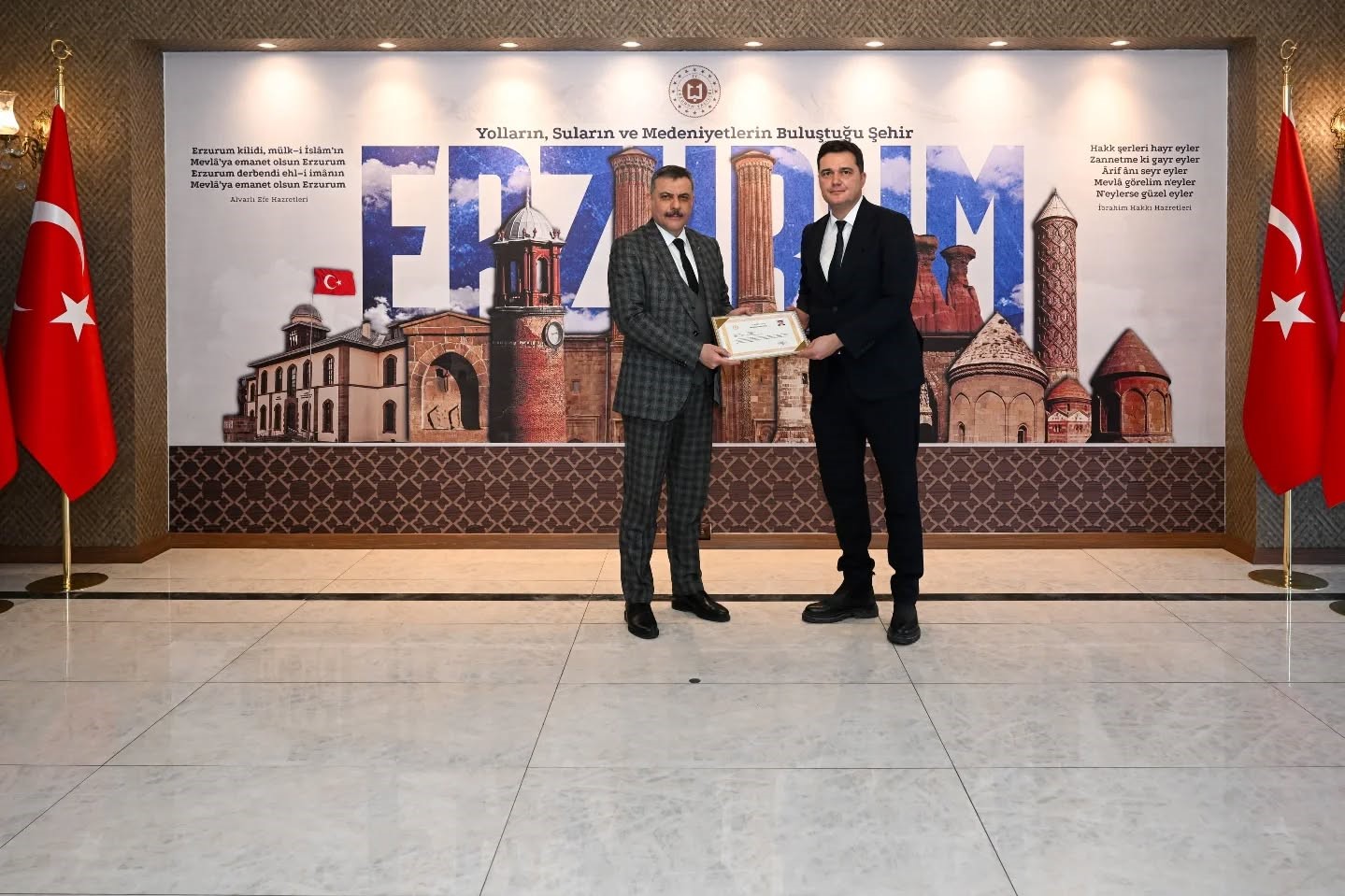 Çevre yatırımlarına yapılan desteğe başarı belgesi
Çevre yatırımlarına yapılan desteğe başarı belgesi