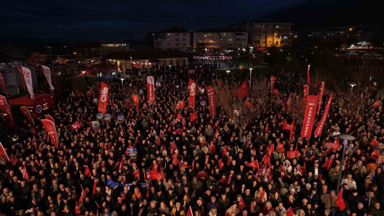 CHP Genel Başkanı Özel: "Mustafa Bozbey yargı önünde yargılansın, televizyondan canlı yayınlansın kararı millet versin Bursa versin"
