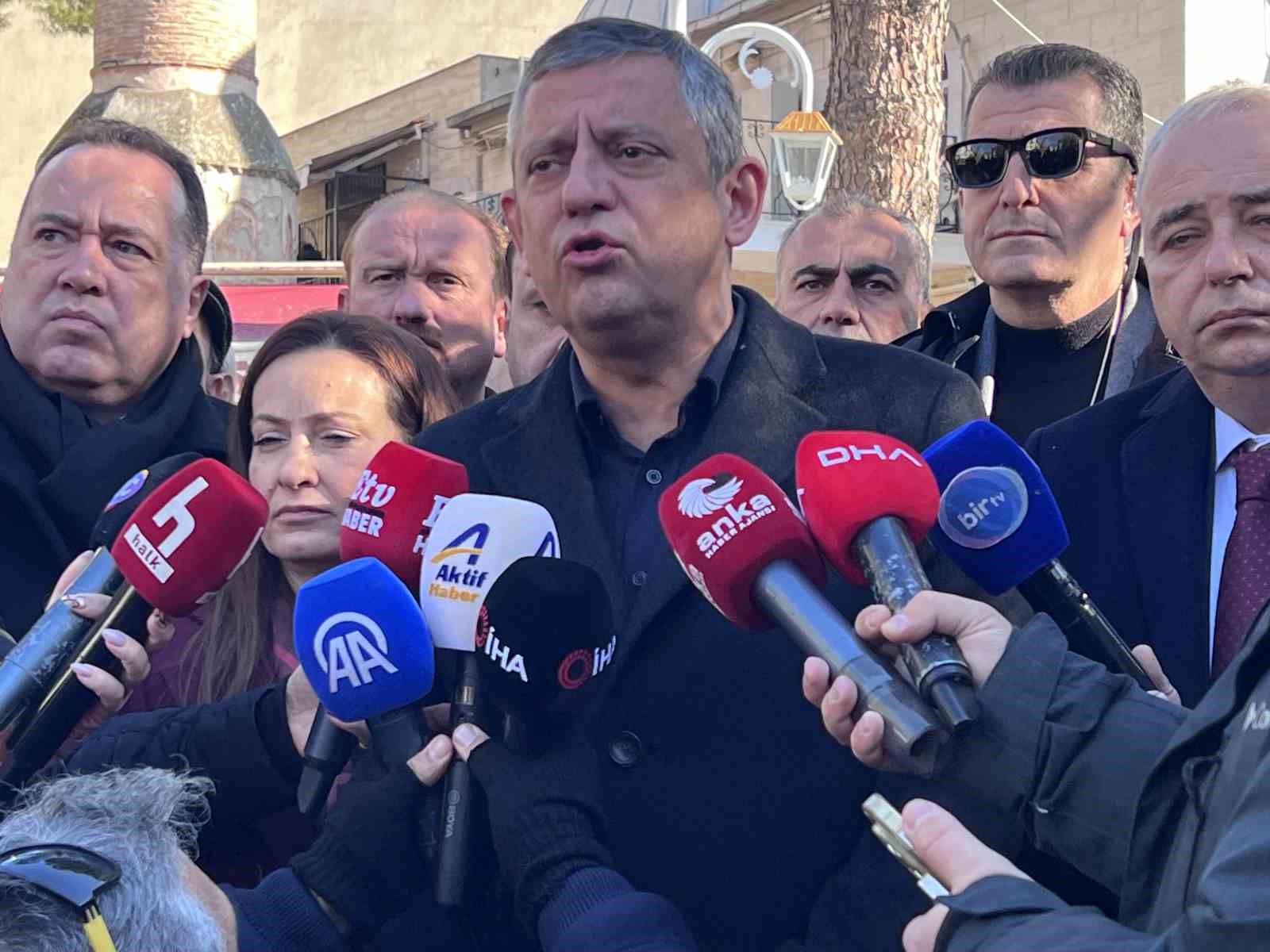 CHP Genel Başkanı Özel: "Suriye’deki istikrarsızlığın kimseye faydası yok"
