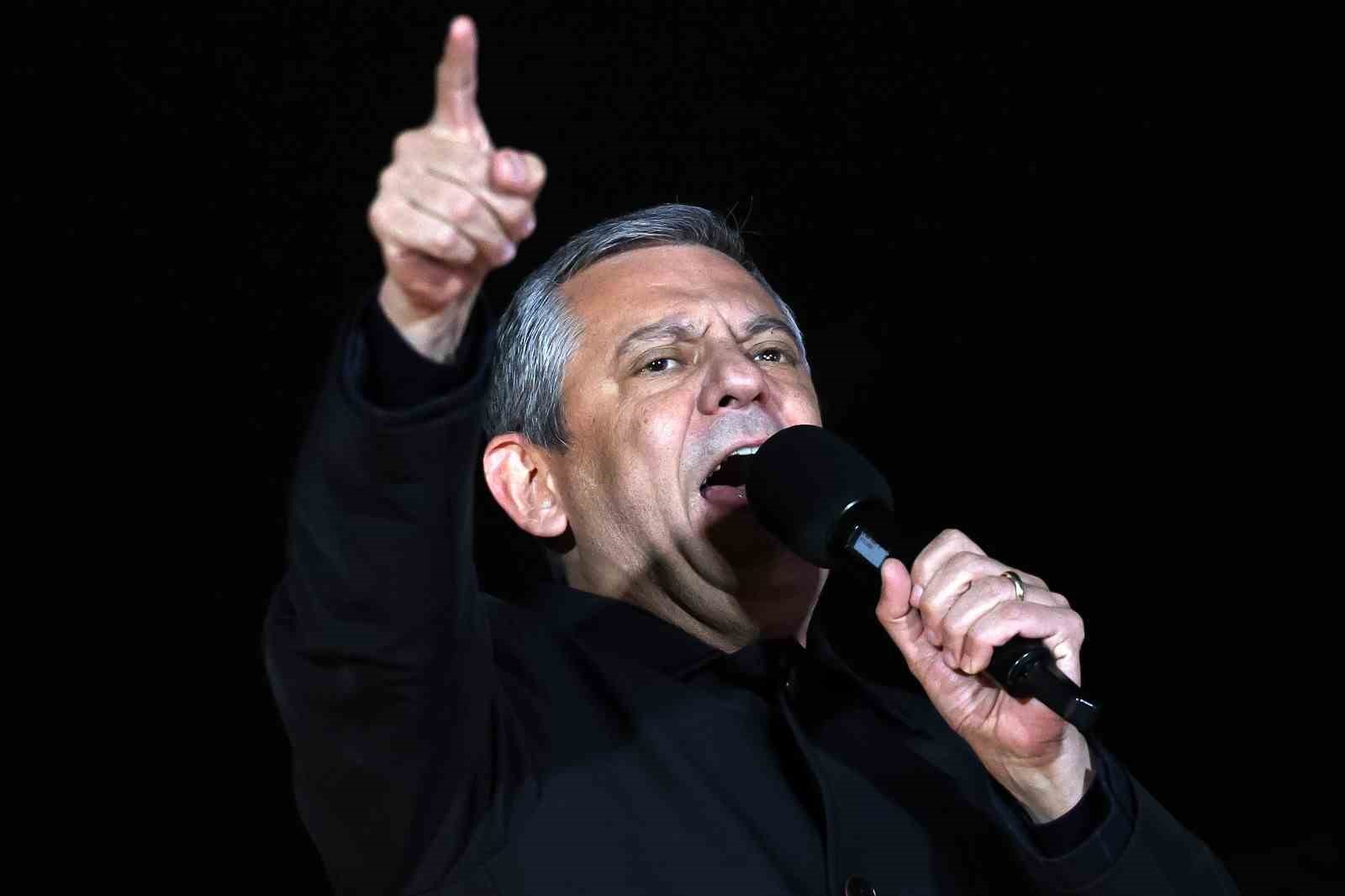 CHP Genel Başkanı Özel: "Tanju masumdur"
