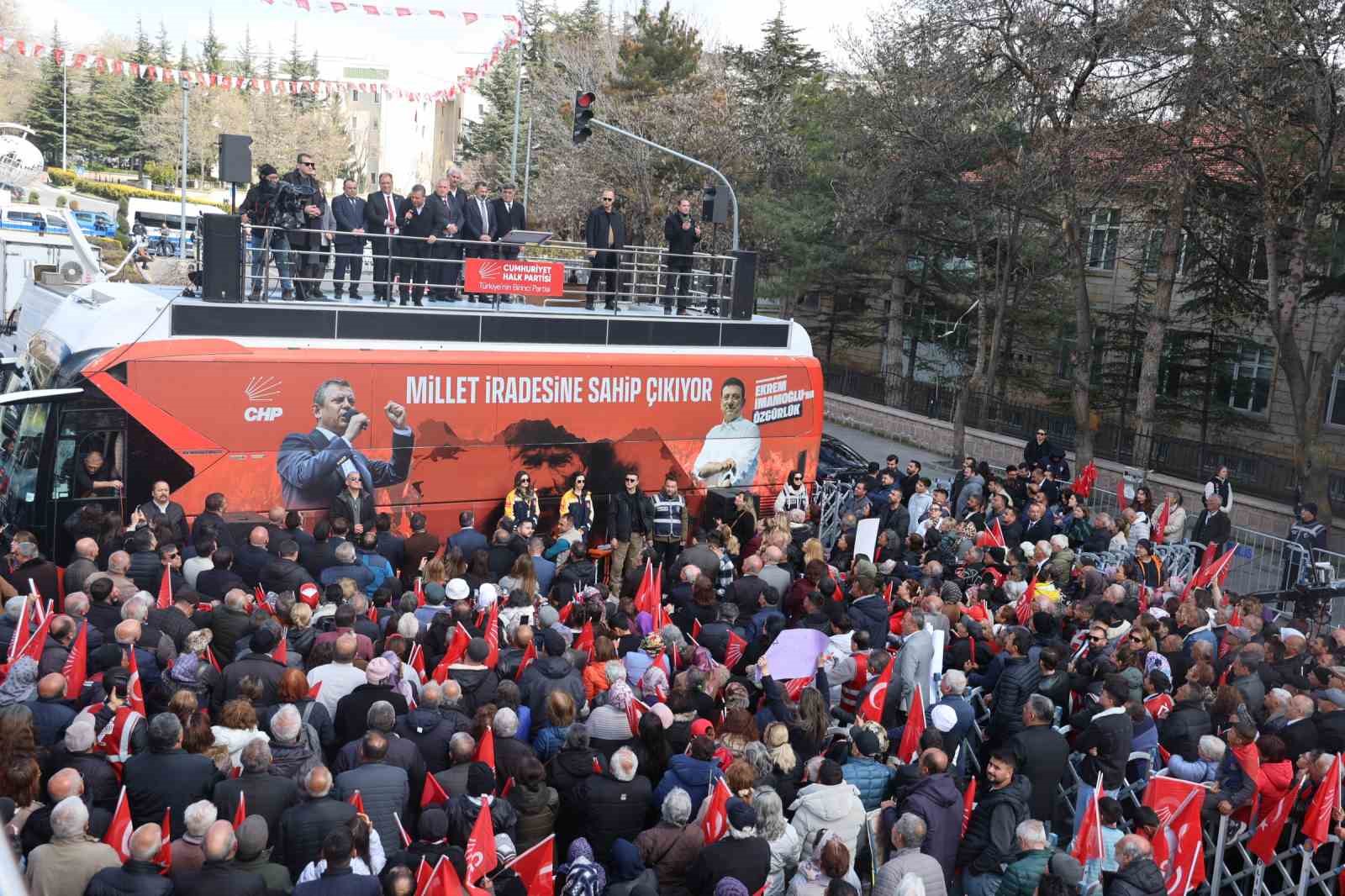CHP Genel Başkanı Özel’den Nevşehir’de altyapı ve turizm vurgusu
