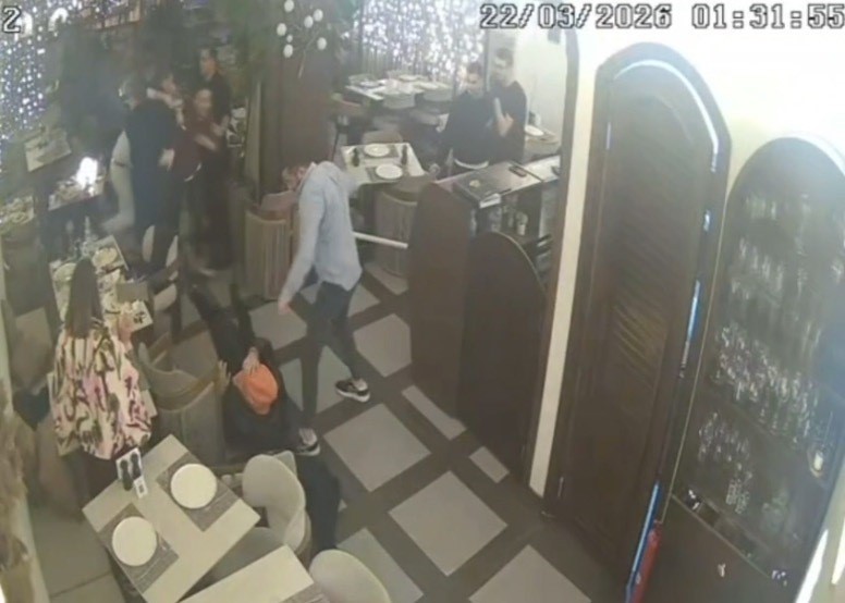 CHP’li belediye başkanının karıştığı kavga kamerada
