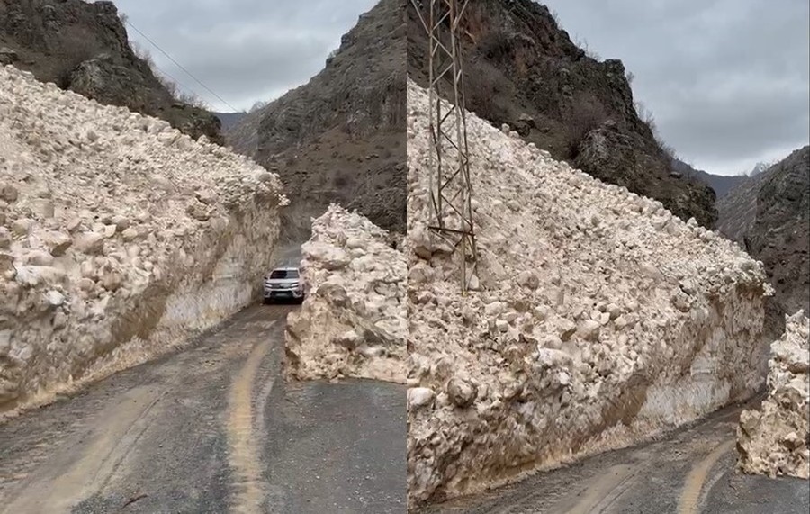 Çığ tünellerinde yolculuk
