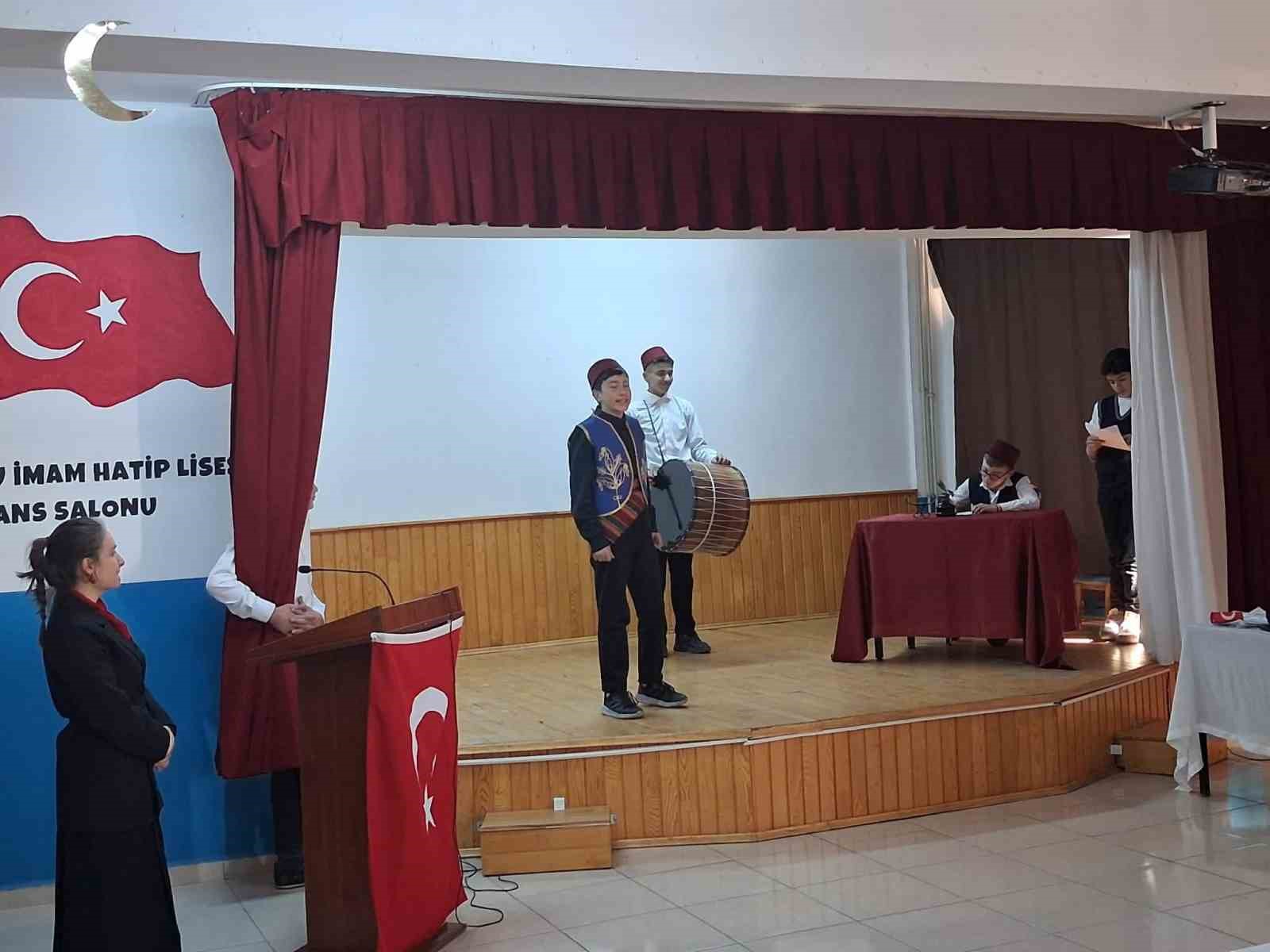 Çıldırda İstiklal Marşı’nın Kabulü ve Mehmet Akif Ersoy’u Anma töreni etkinliği
