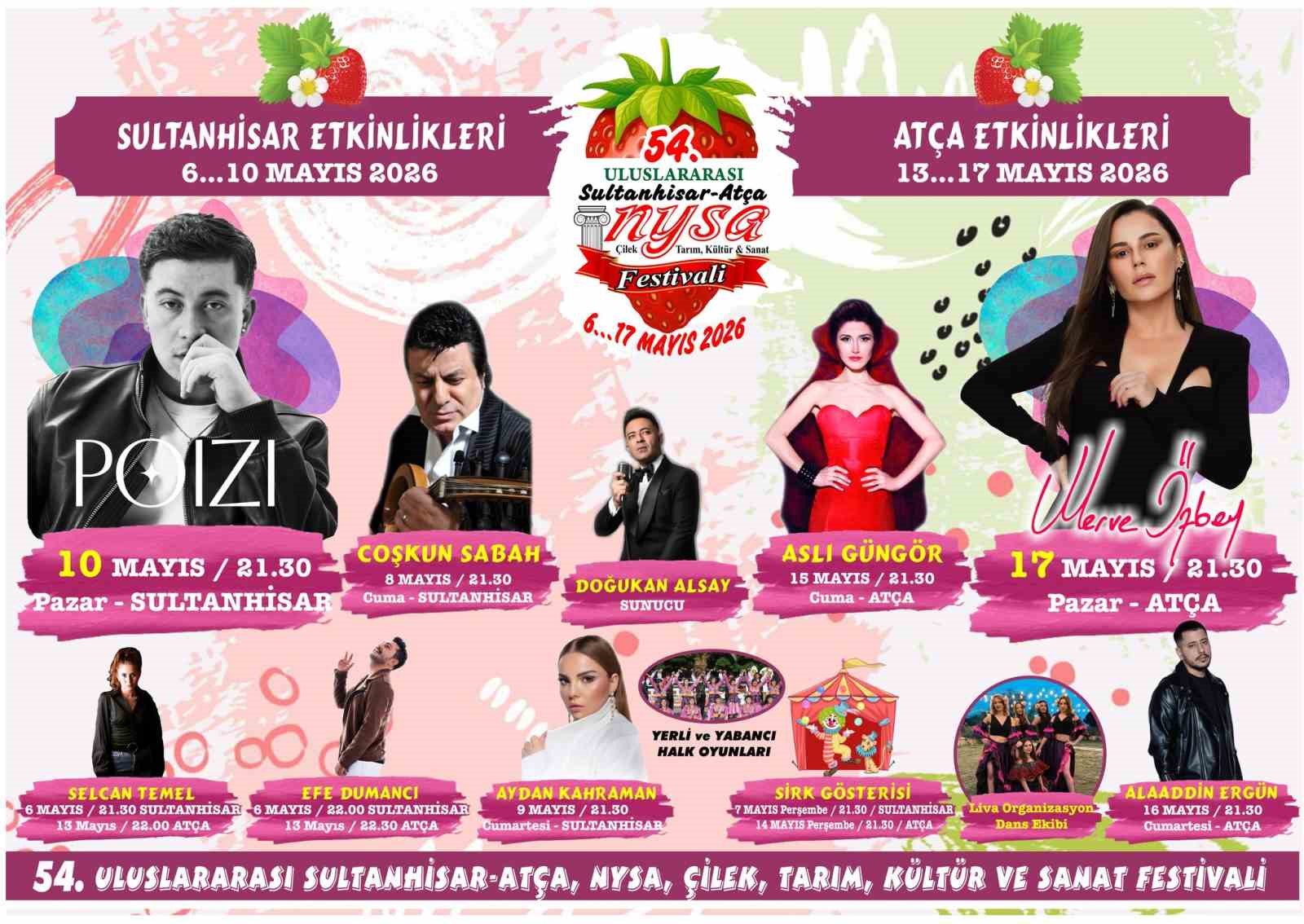 Çilek Festivali için geri sayım başladı
