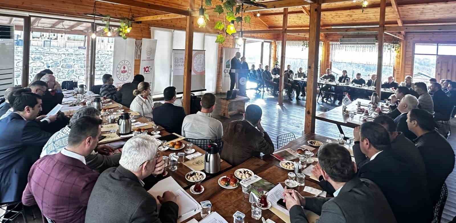 Çilimli eğitimi şurada ele alındı
