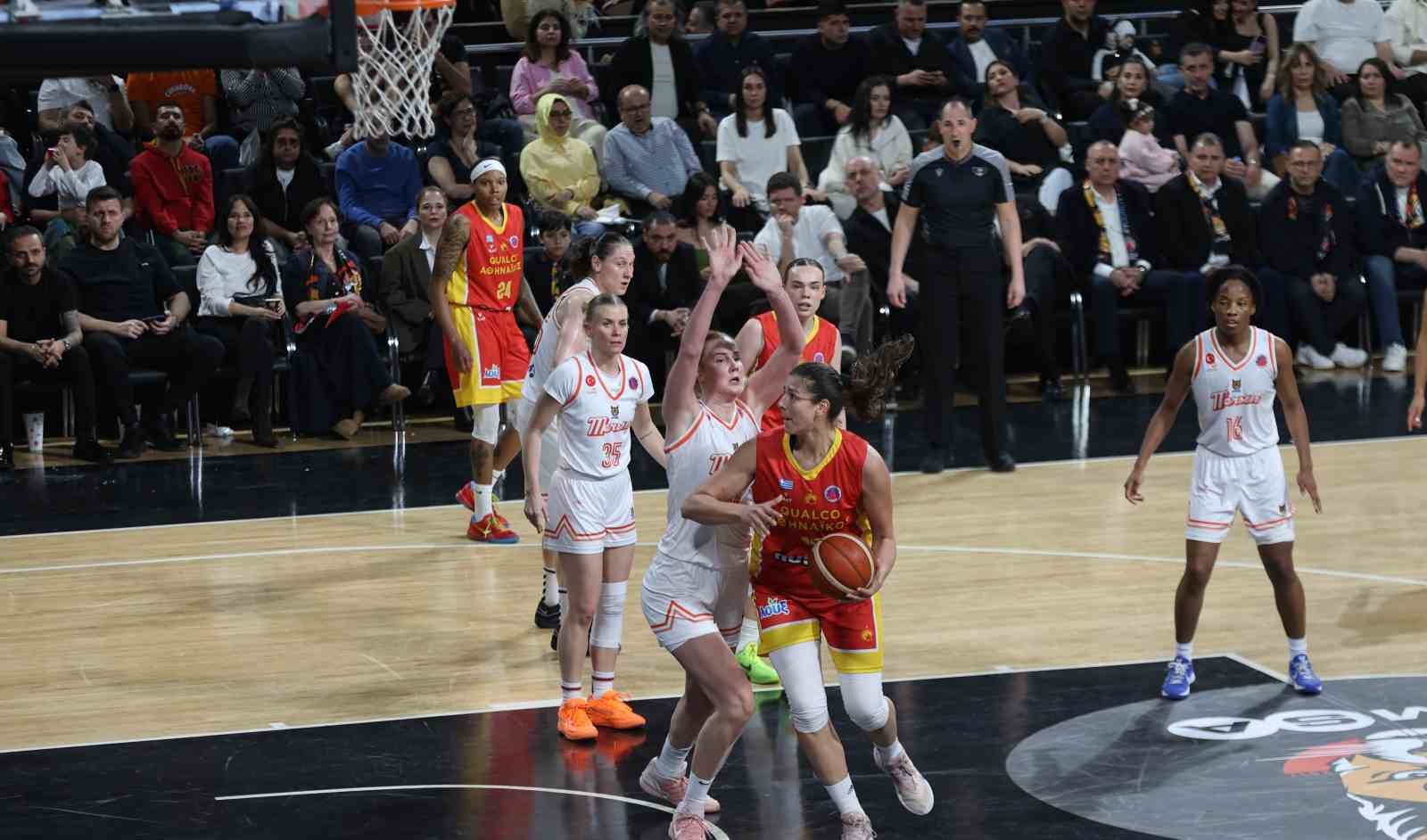 ÇİMSA ÇBK Mersin: 75 - Athinaikos Qualco: 77
