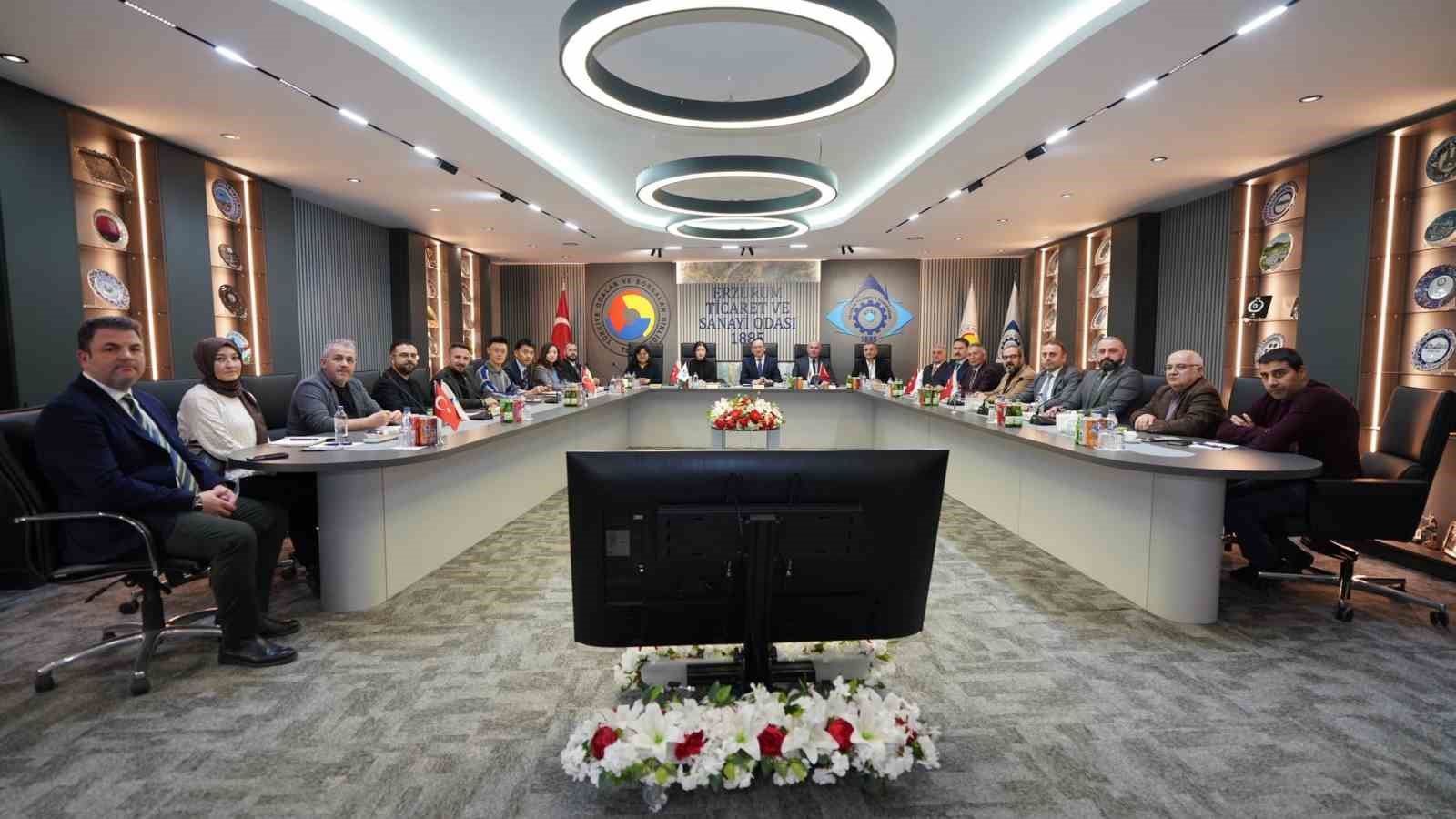 Çin Büyükelçisi JIANG Xuebin ETSO’da
