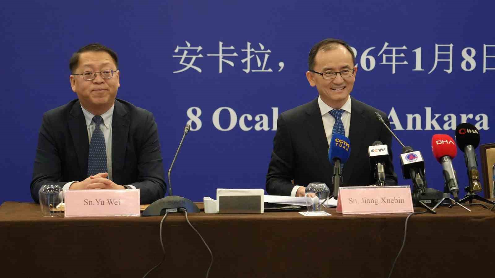 Çin Büyükelçisi Xuebin: "Çin’in önümüzdeki 5 yıllık gelişimi için gerekli planlar yapılmıştır"
Çin Büyükelçisi Xuebin: "Çin’in önümüzdeki 5 yıllık gelişimi için gerekli planlar yapılmıştır"