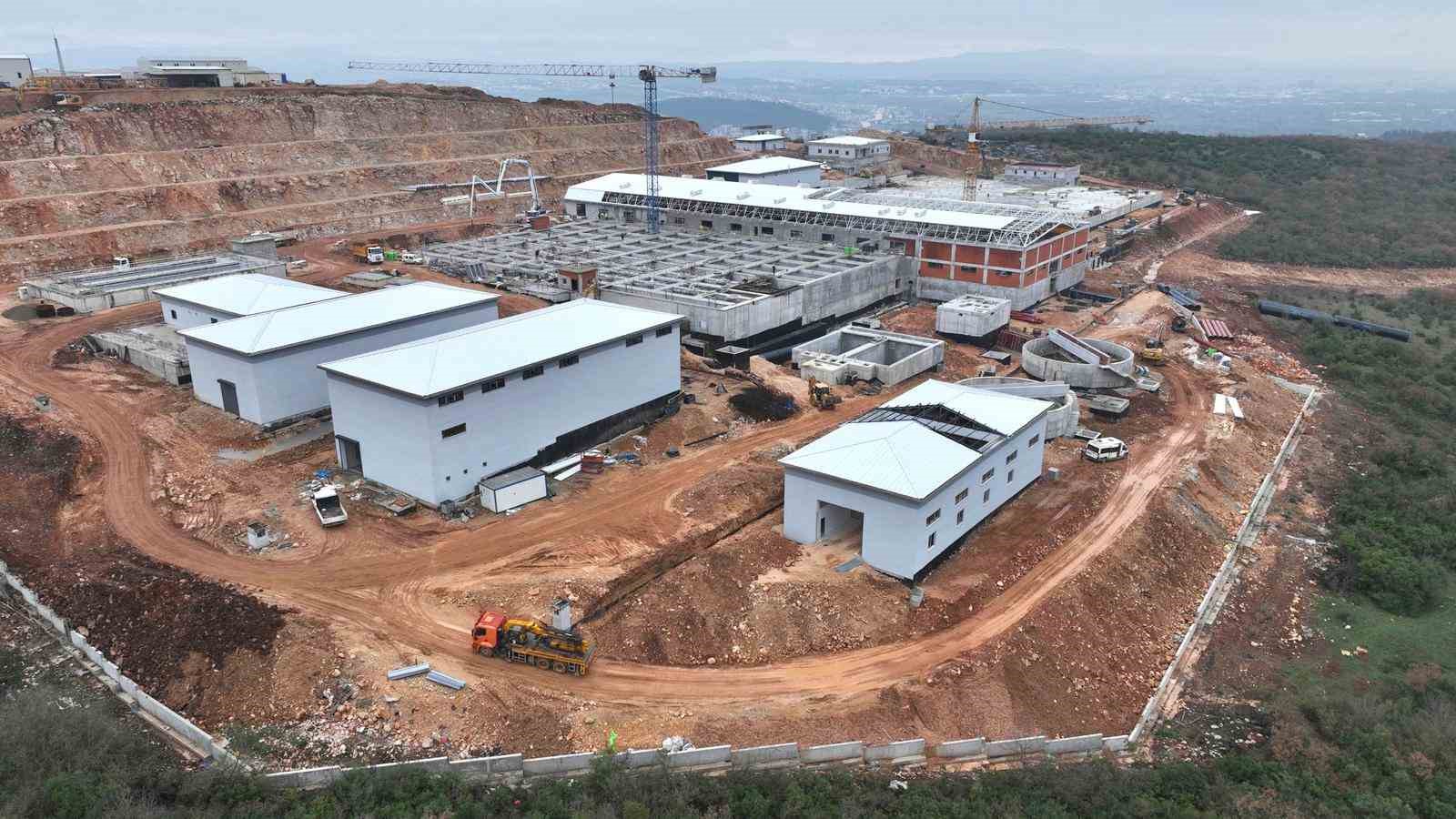 Çınarcık Arıtma Tesisi’nde sona yaklaşıldı
