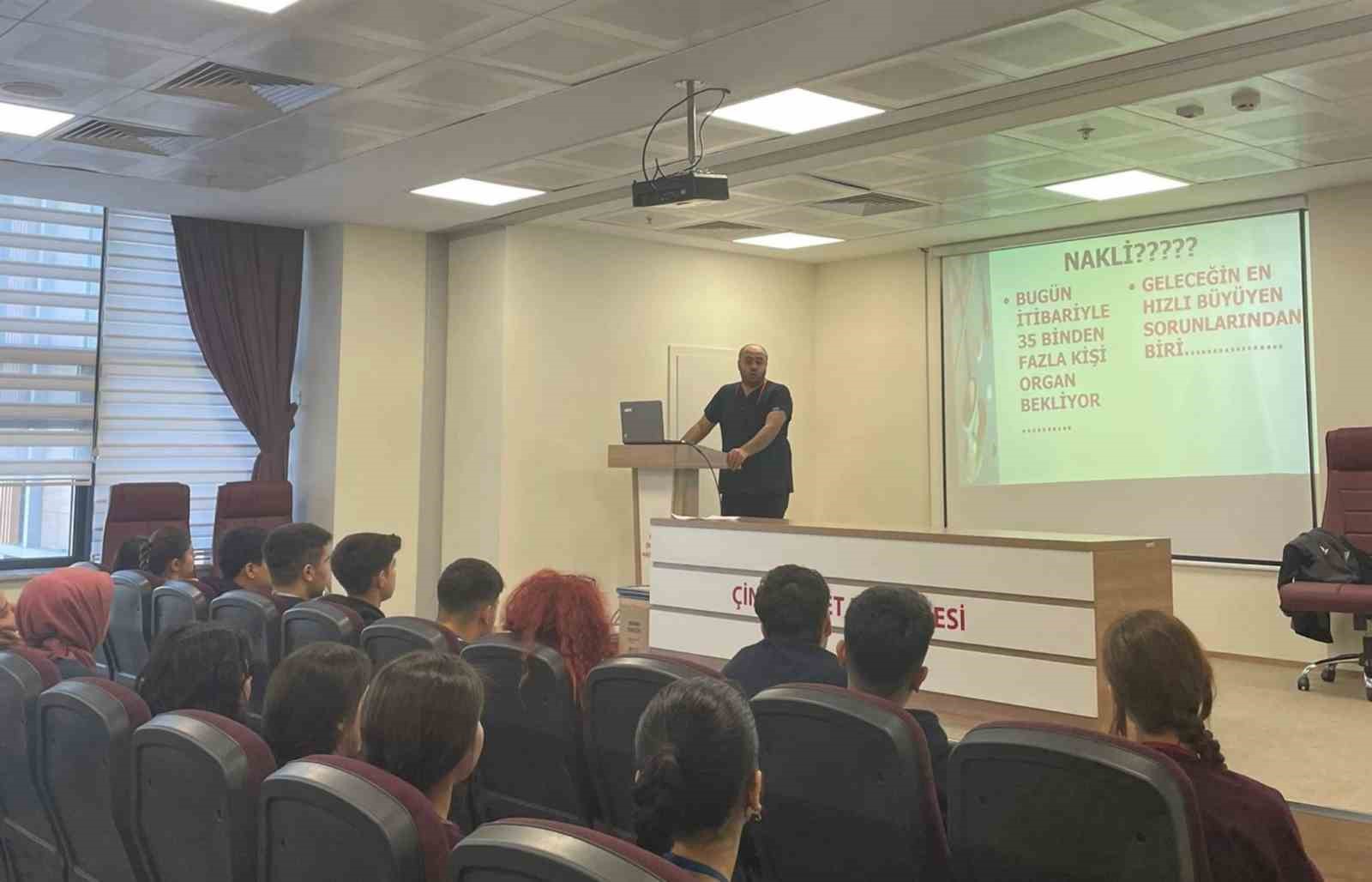 Çine’de sağlık personeline organ bağışı eğitimi
