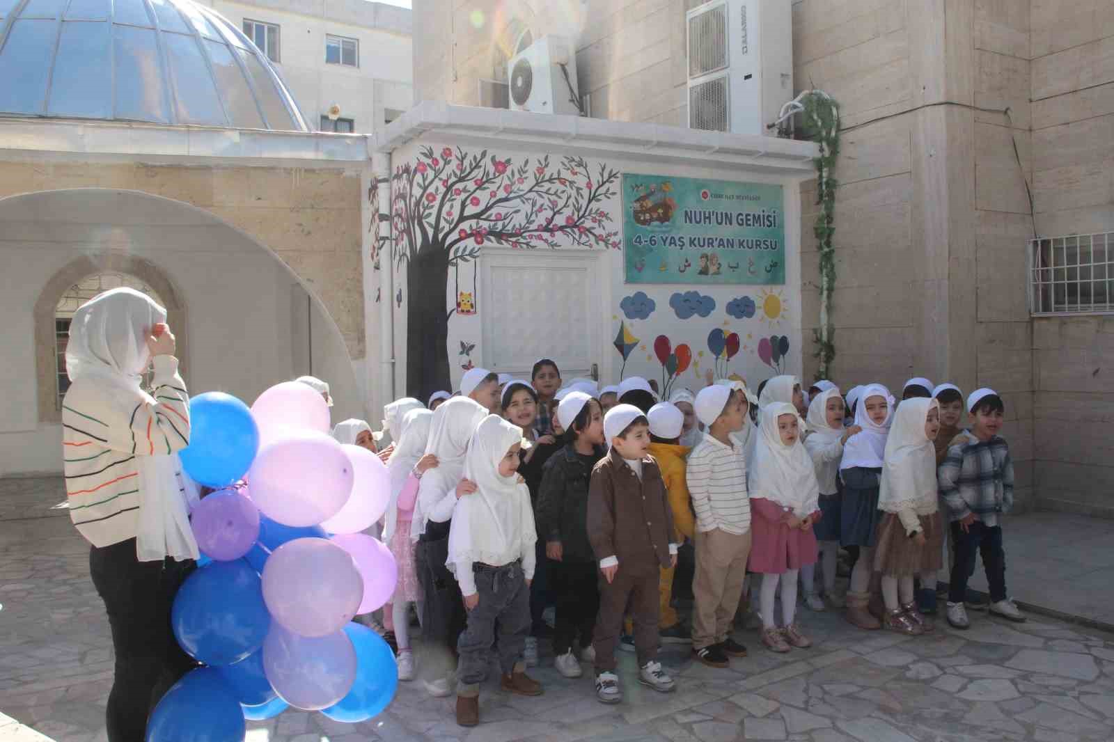 Cizre’de çocuklar cami ile buluştu
