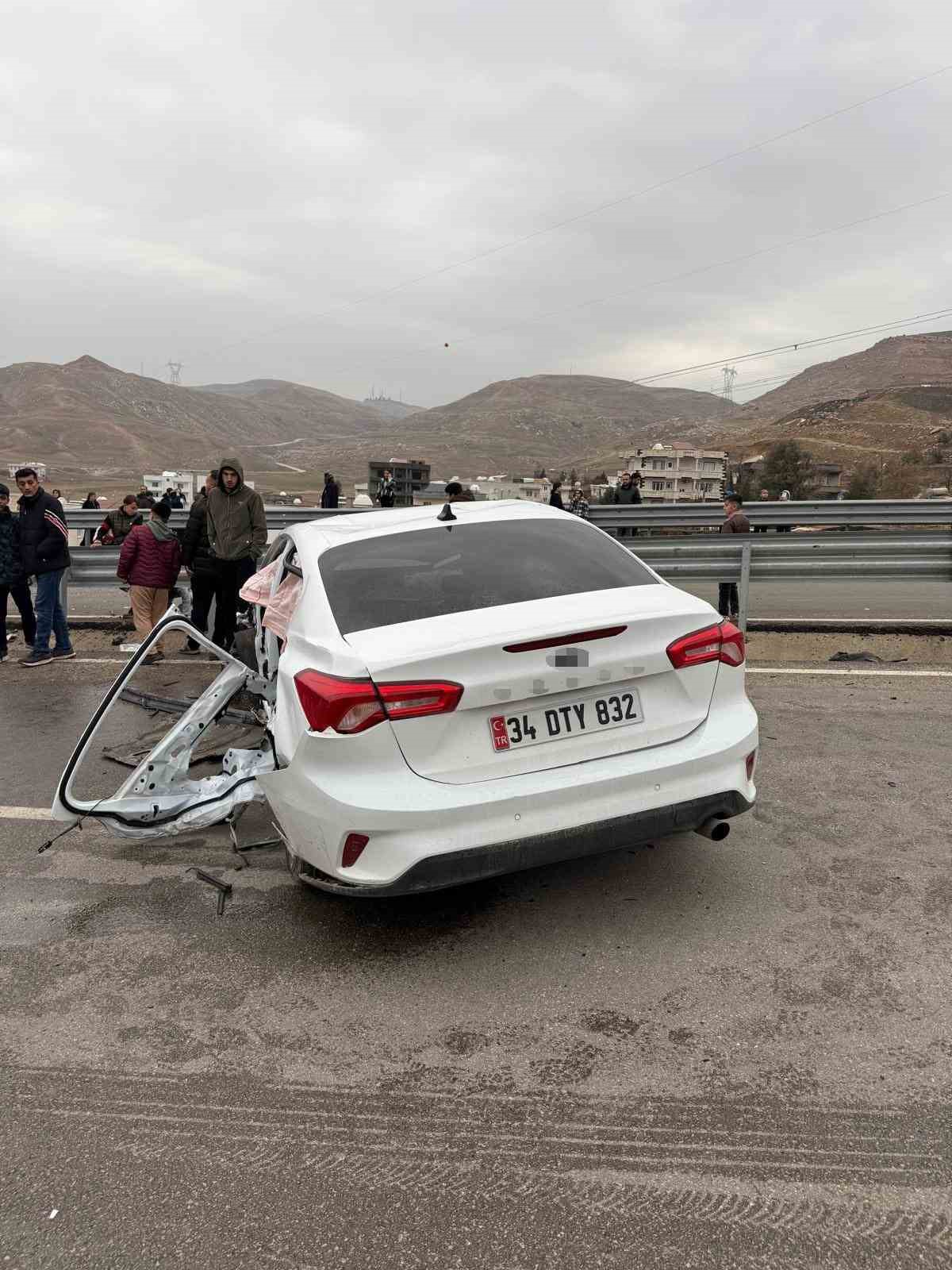 Cizre’de trafik kazası: 5 yaralı
