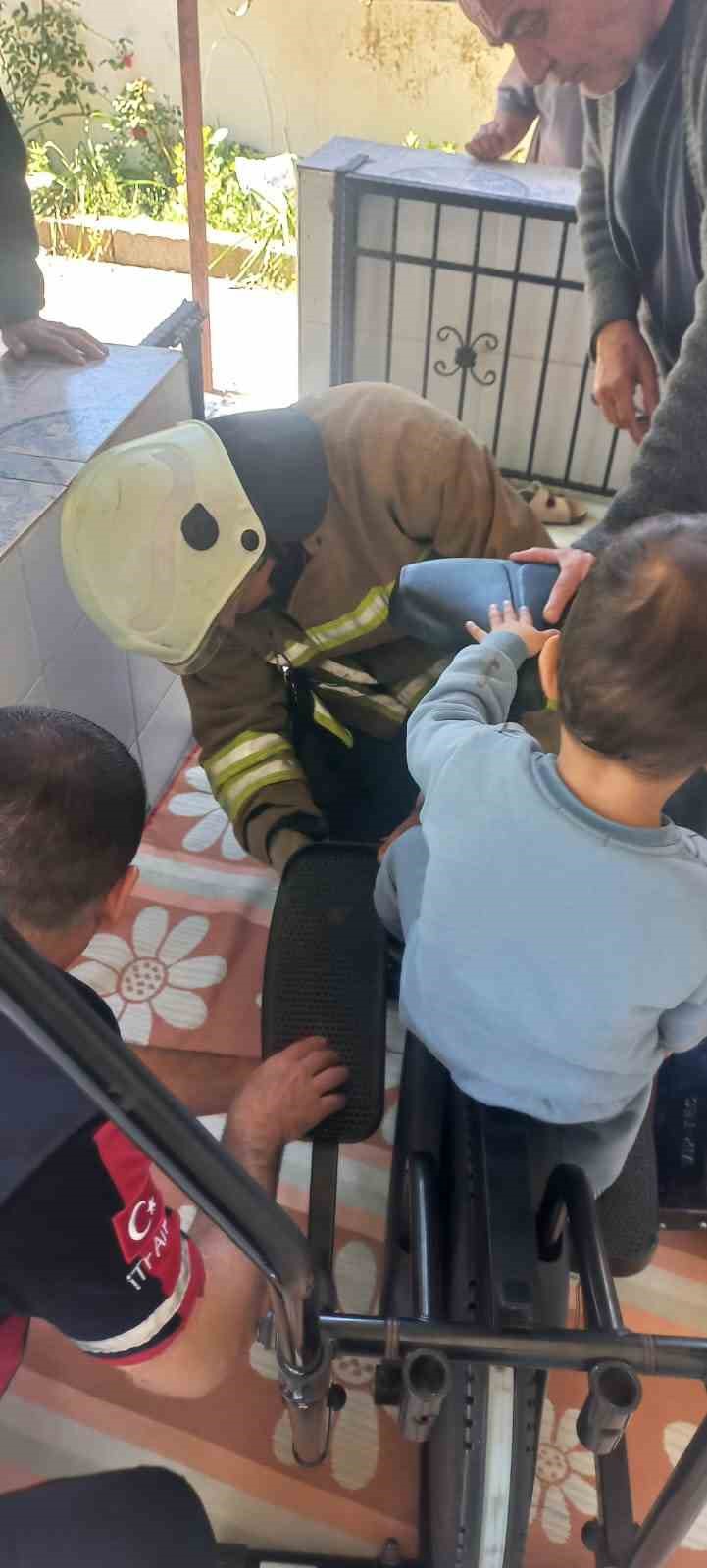 Çocuğun spor aletindeki oyunu acıyla son buldu
