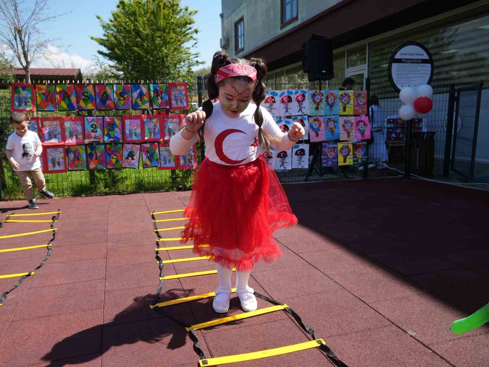 Çocuklar Gündüz Bakımevinde 23 Nisan büyük bir coşku ile kutladı
