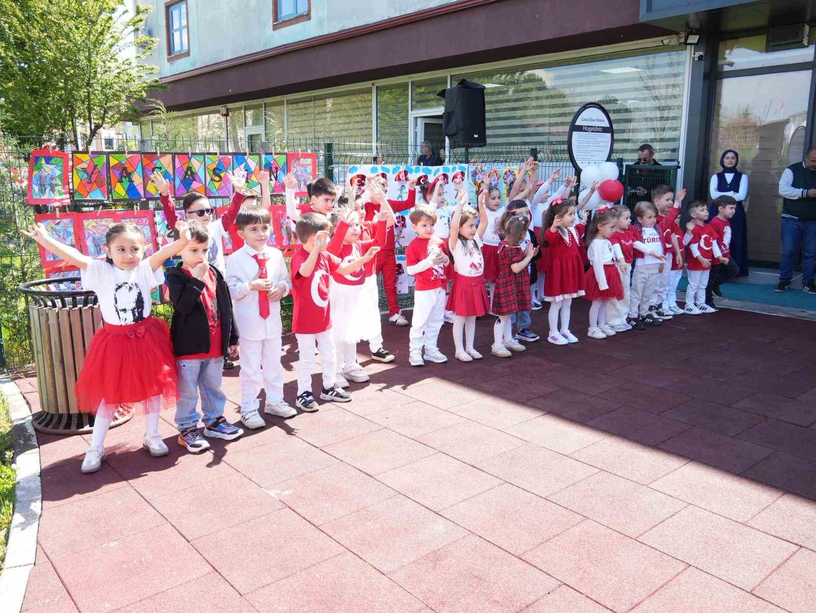 Çocuklar Gündüz Bakımevinde 23 Nisan büyük bir coşku ile kutladı

