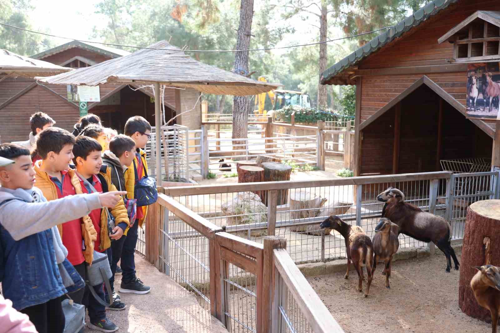 Çocuklar hayvanları ve yaban hayatını tanıma fırsatı buldu
