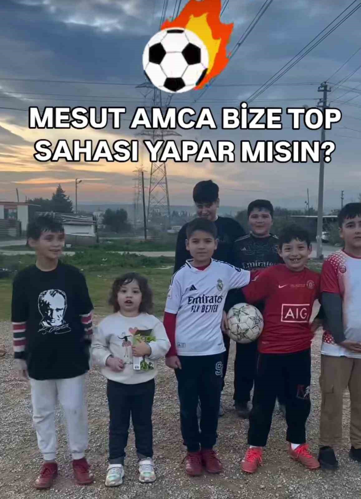 Çocukların videolu halı saha çağrısına Başkan Kocagöz’den yeşil ışık
Çocukların videolu halı saha çağrısına Başkan Kocagöz’den yeşil ışık