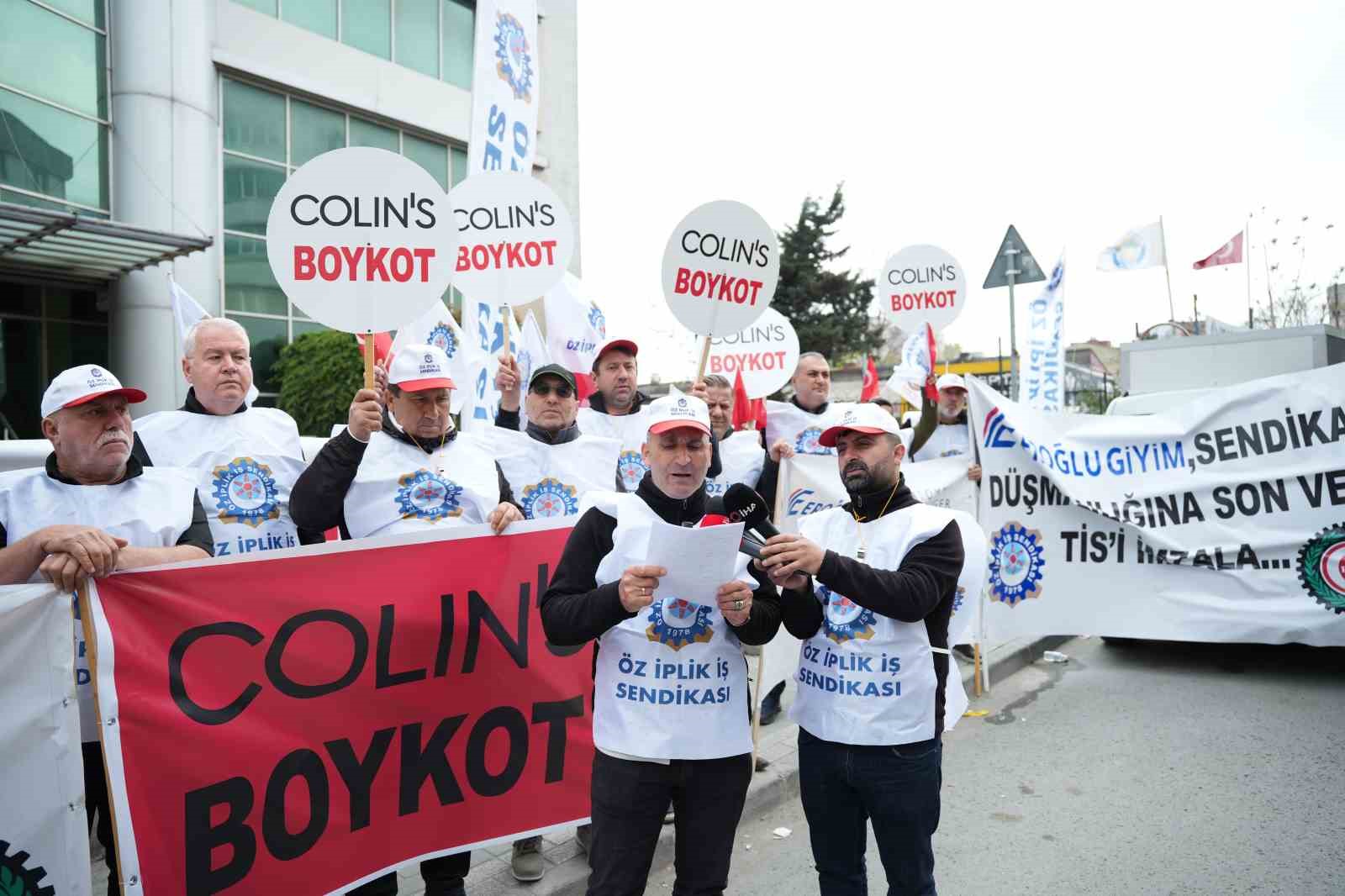 Colins’te grev kararı
