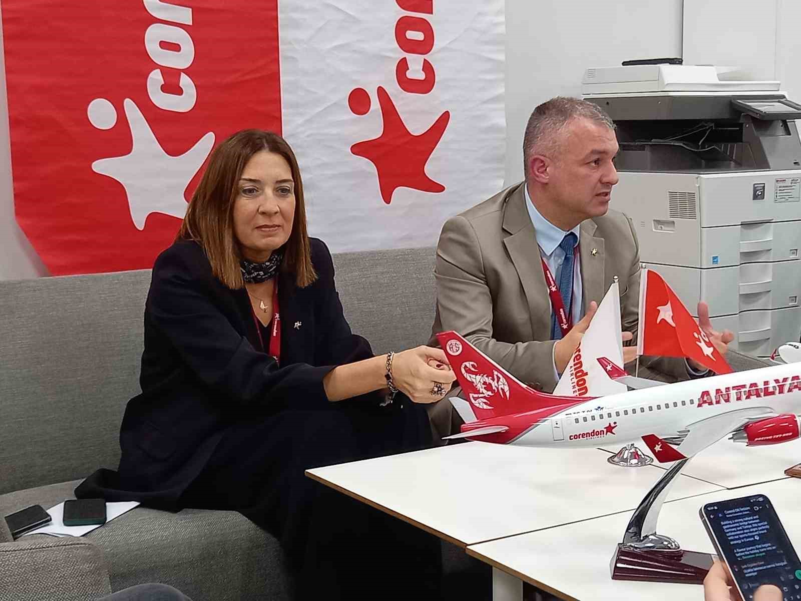 Corendon Airlines 45 ülkede 170 şehre uçuyor
