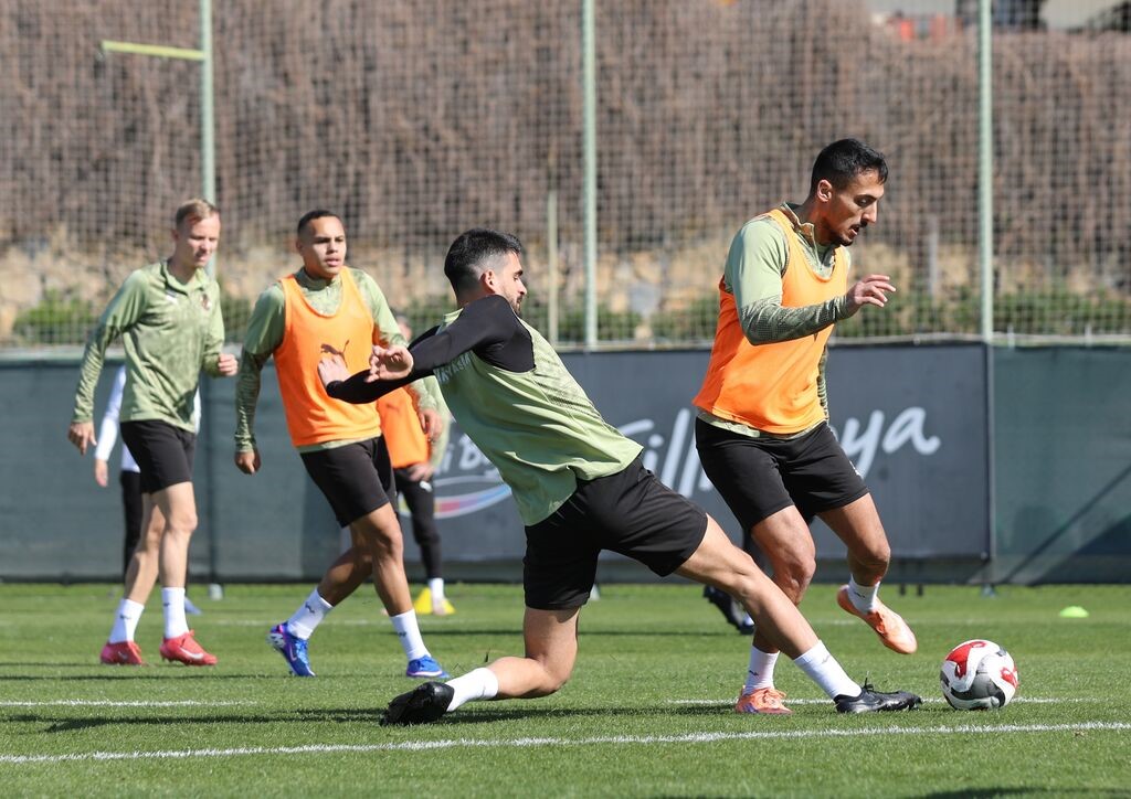 Corendon Alanyaspor, Göztepe maçı hazırlıklarını tamamladı
