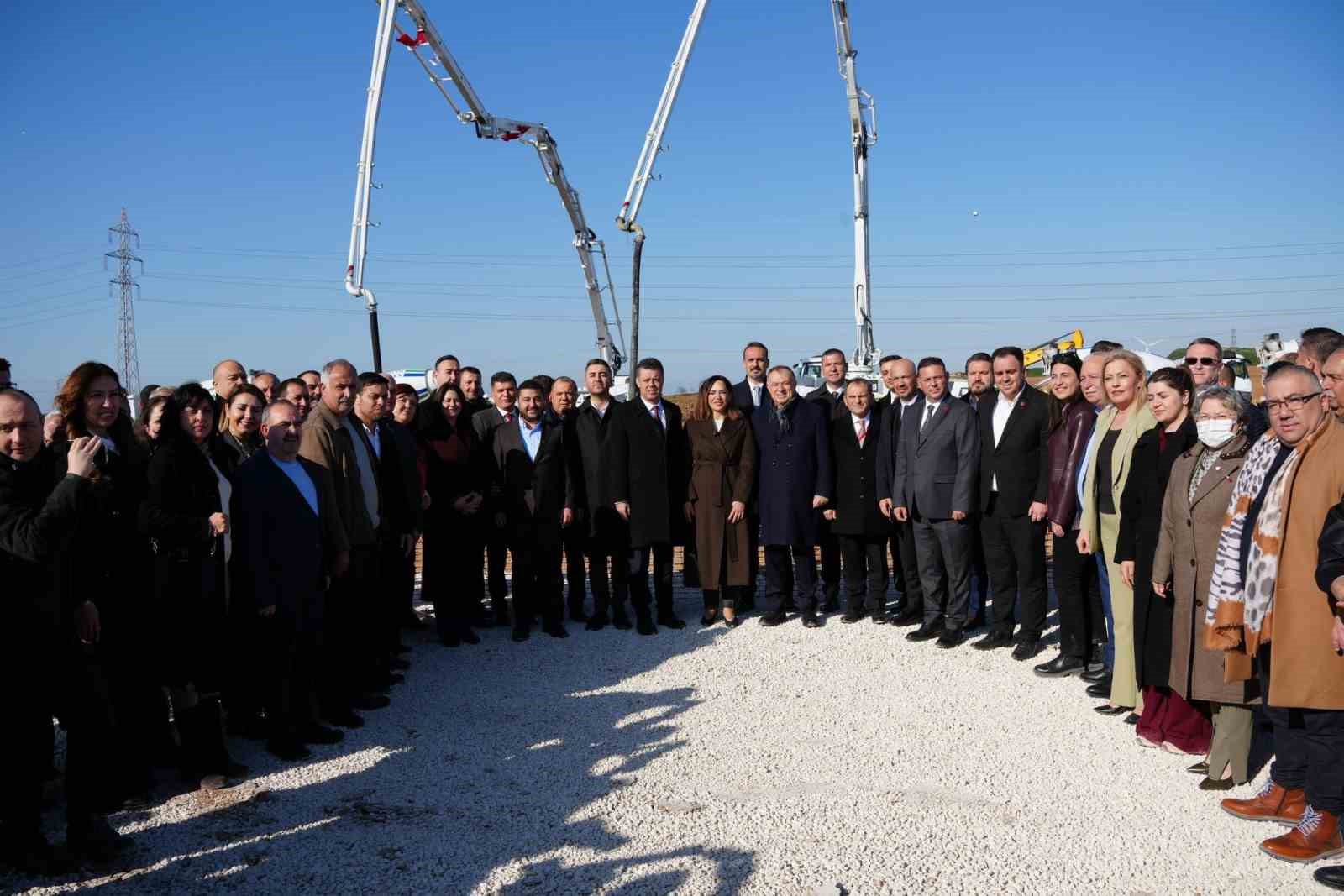 Çorlu Sebze Meyve Hali temeli atıldı
