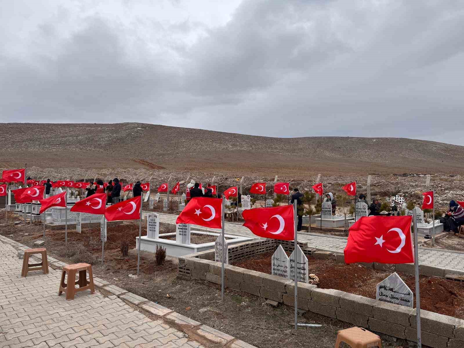 Çorum Belediyesi kardeş şehir Afşin’i deprem felaketinin yıldönümünde yalnız bırkmadı
